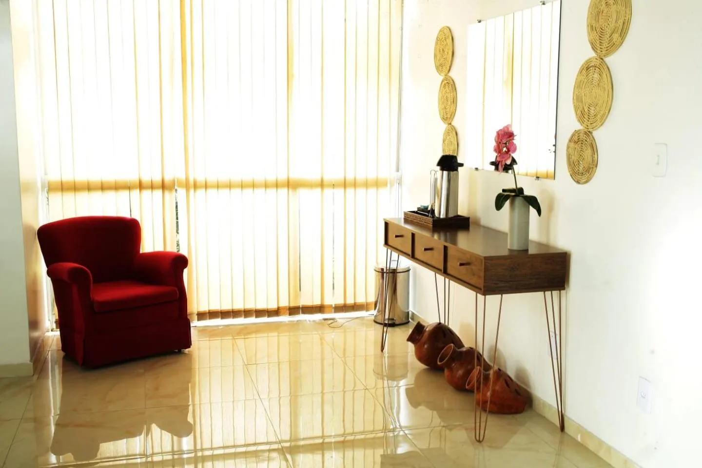 Living room in Boulevard Park Hotel