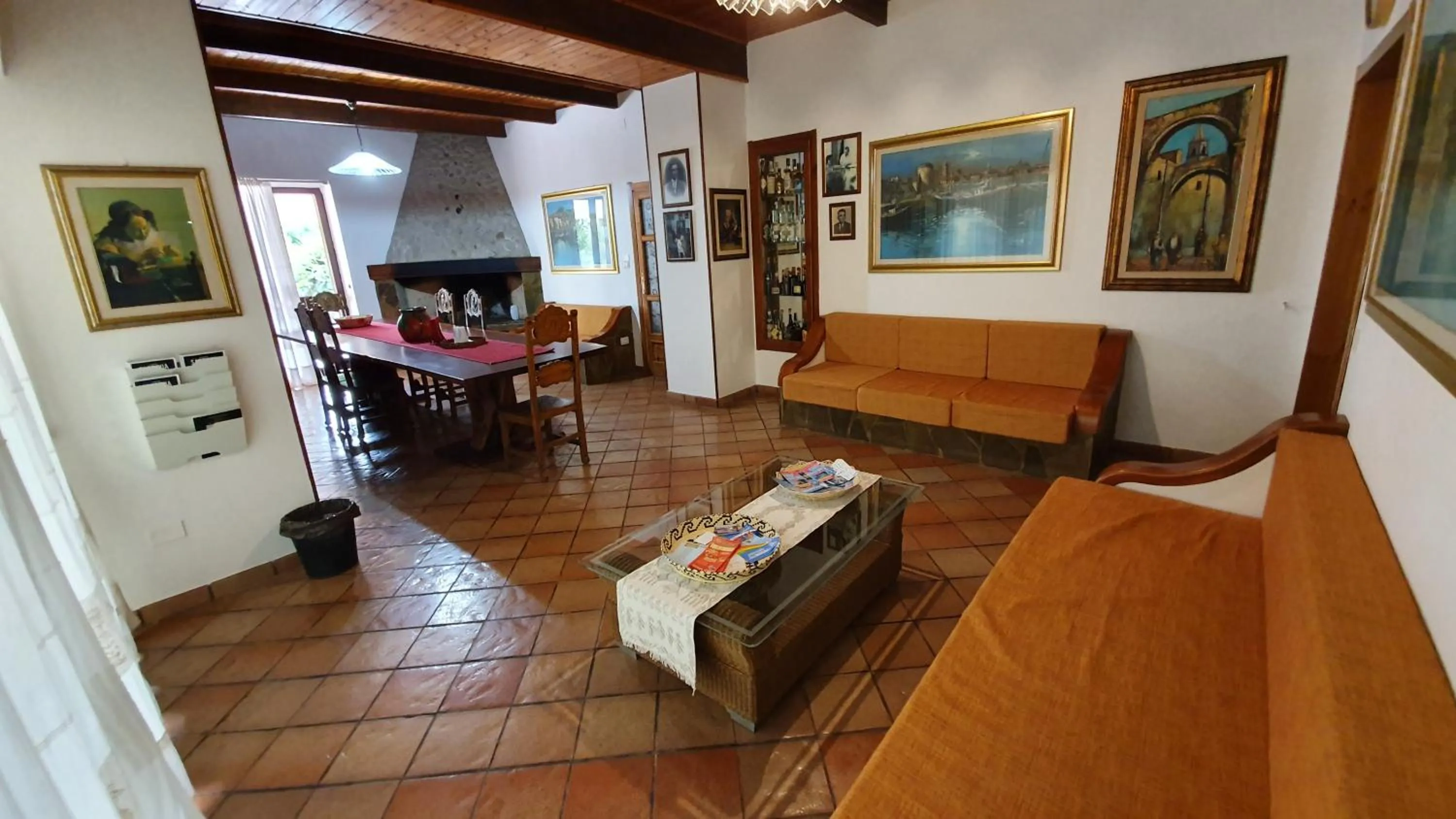 Living room in Villa Canu
