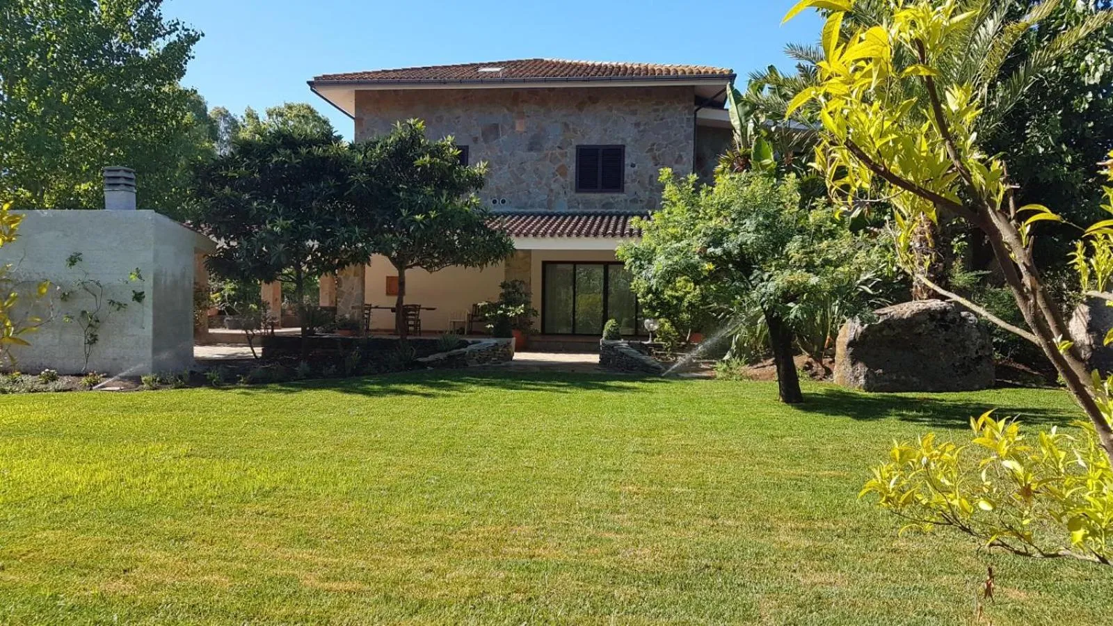 Garden in Villa Canu