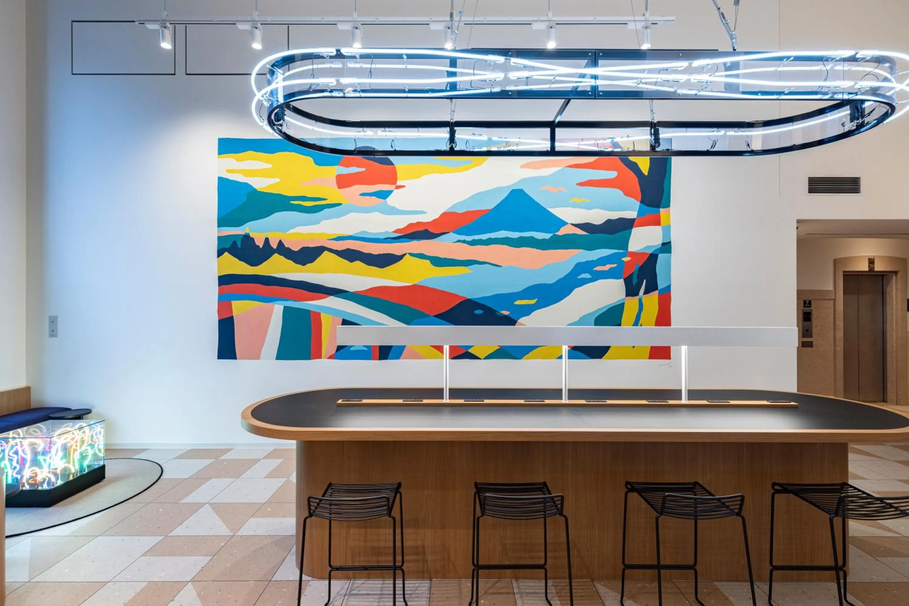 Lobby or reception in Tokyu Stay Nihonbashi