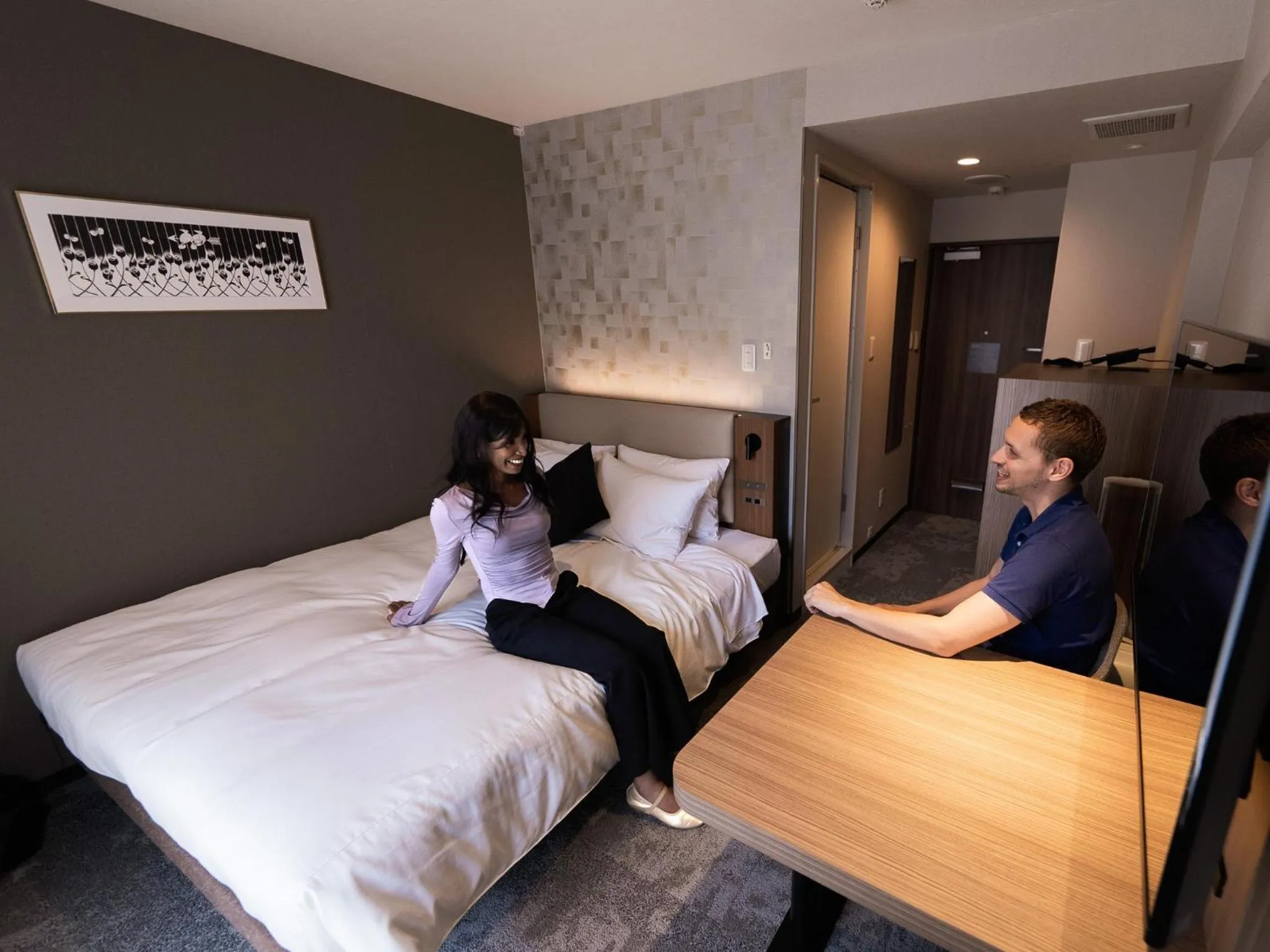 Photo of the whole room, Bed in Tokyu Stay Nihonbashi