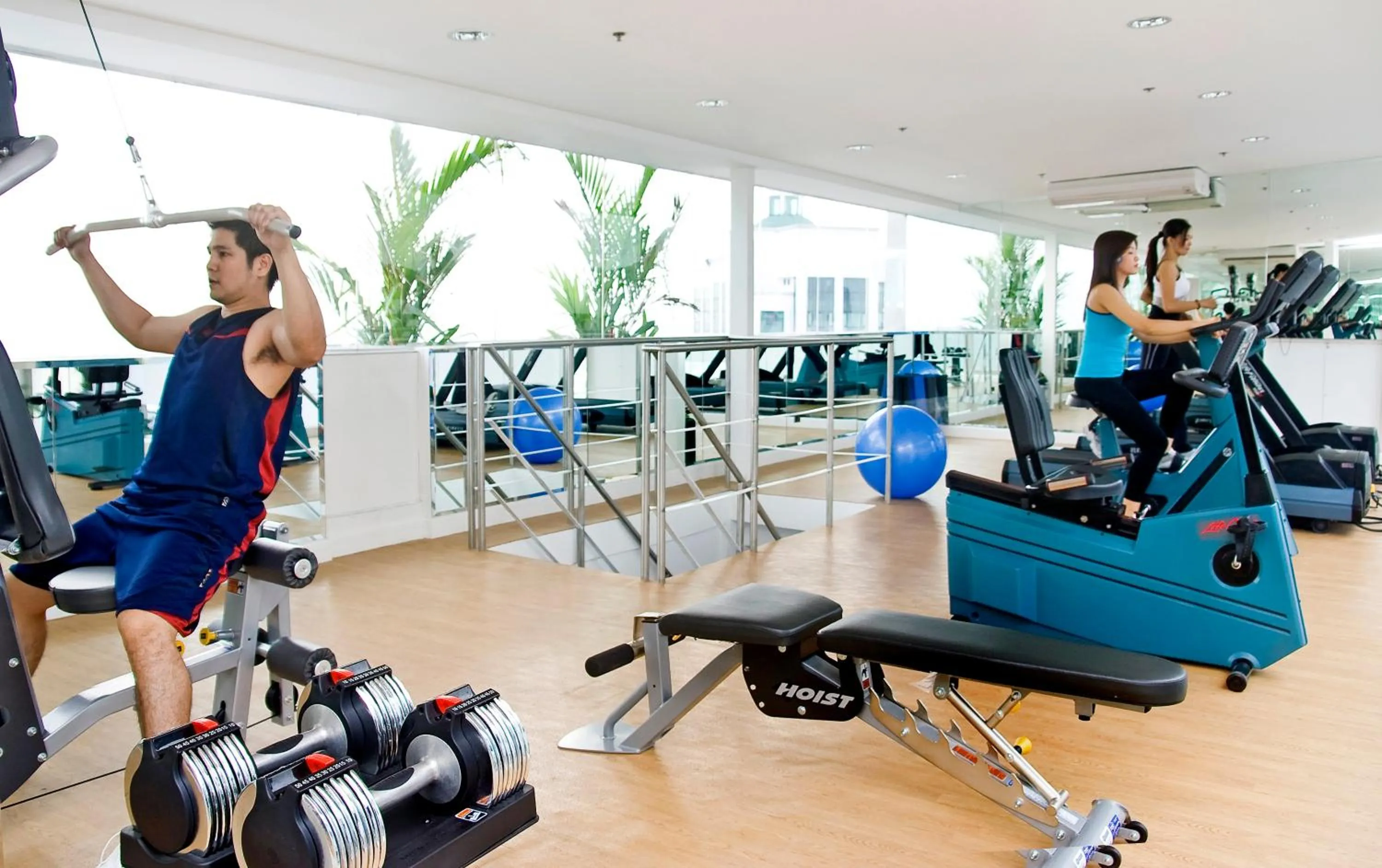 Fitness centre/facilities in St Giles Hotel Makati