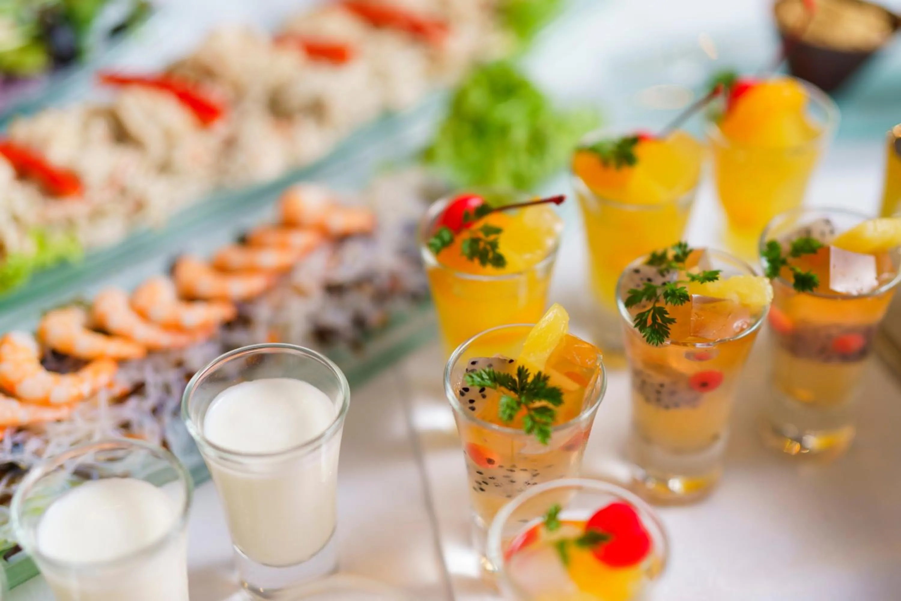 Buffet breakfast in The Beach Tower Okinawa