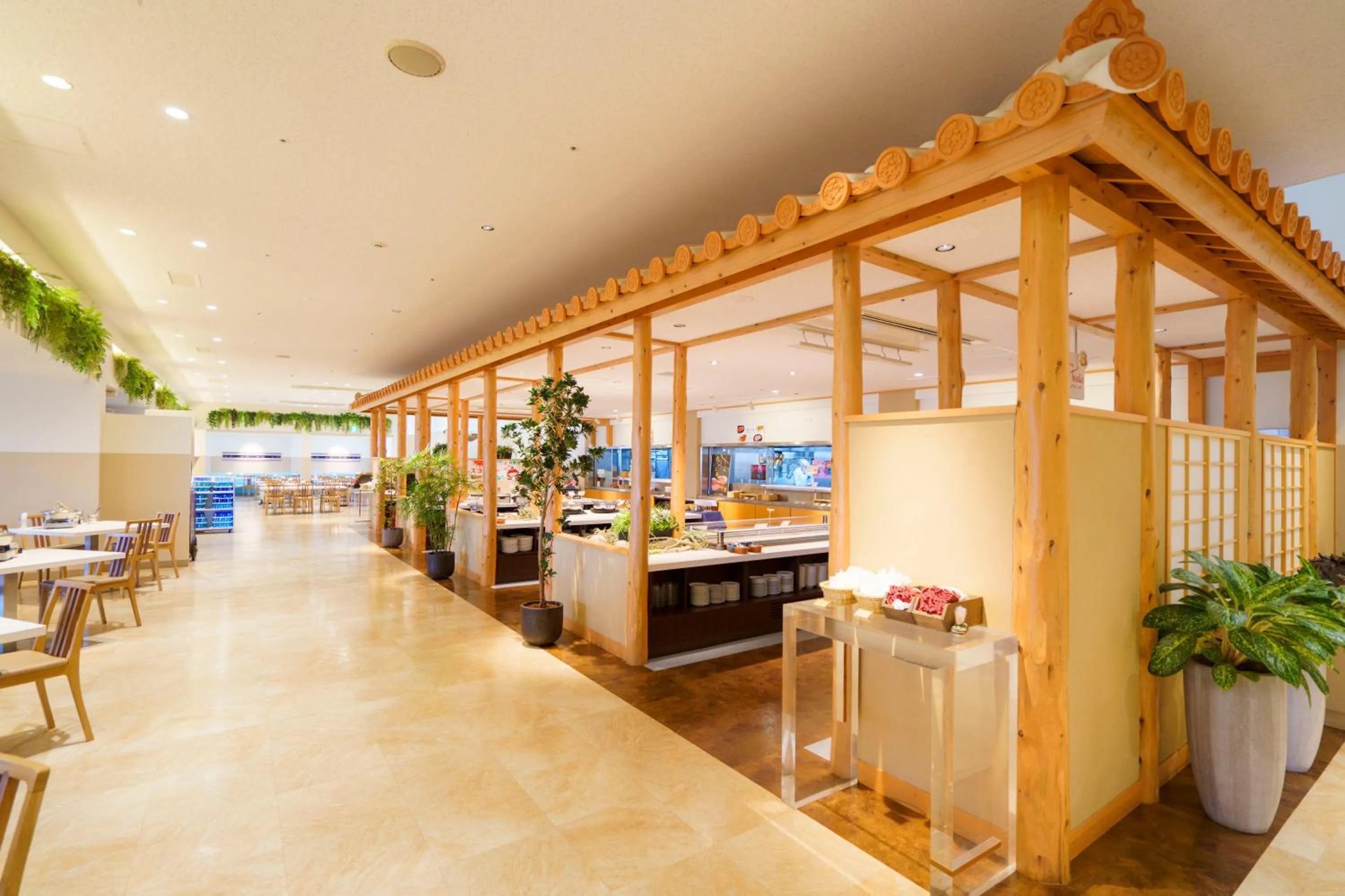 Restaurant/places to eat in The Beach Tower Okinawa