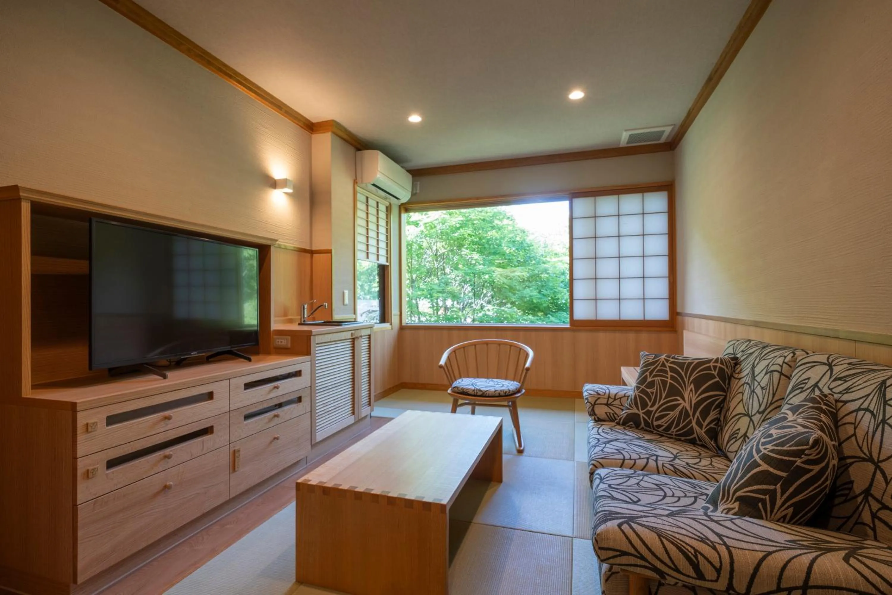 Living room in Miyama Ouan Kyoritsu Resort