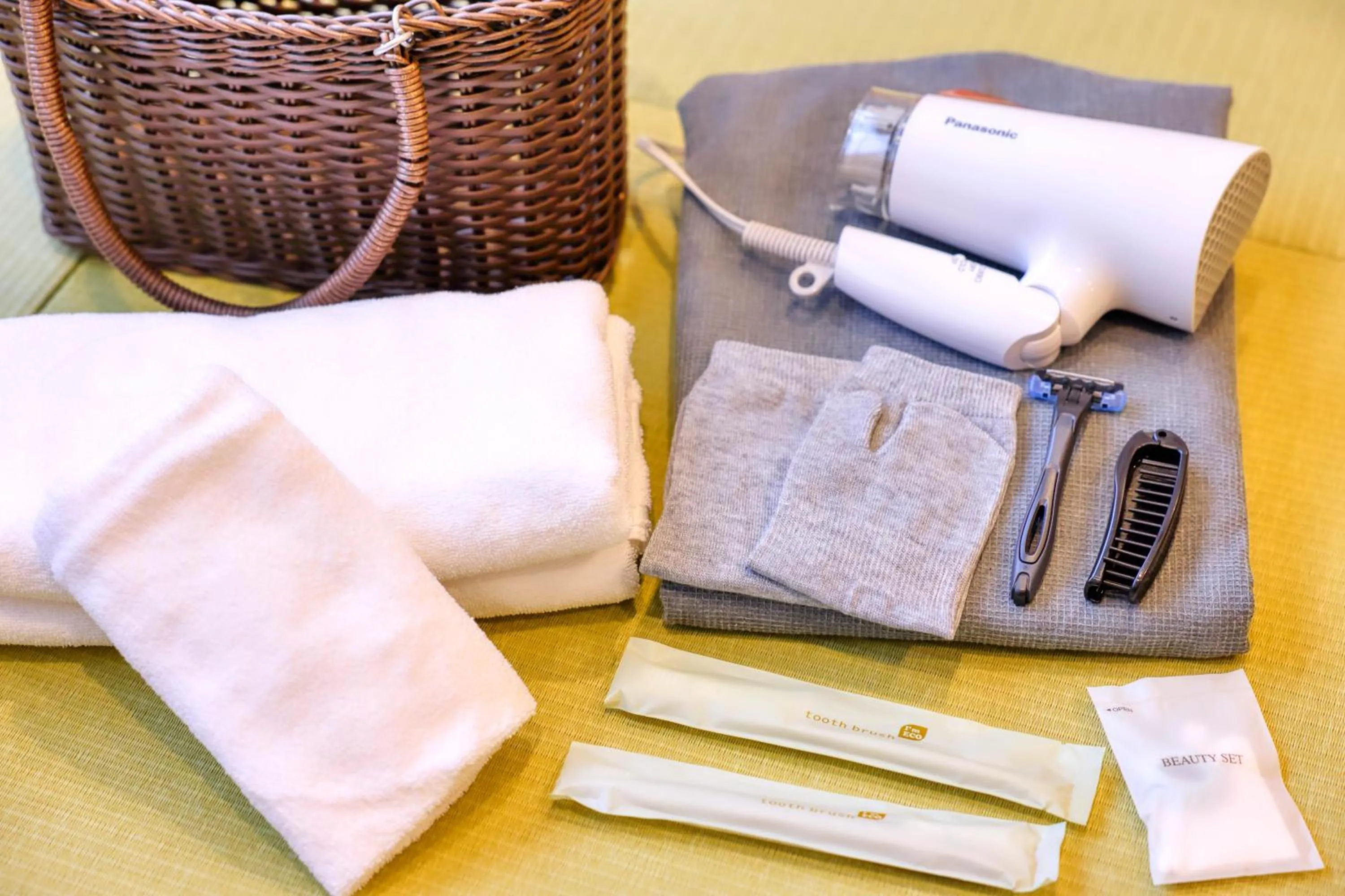 hair dryier in Miyama Ouan Kyoritsu Resort