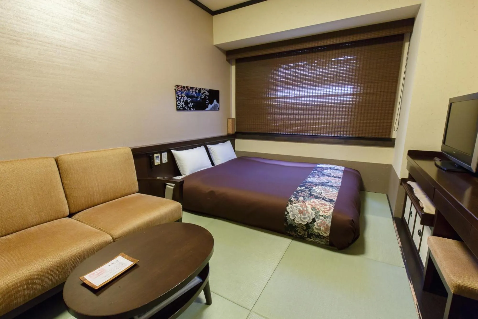 Bed in Takayama Ouan