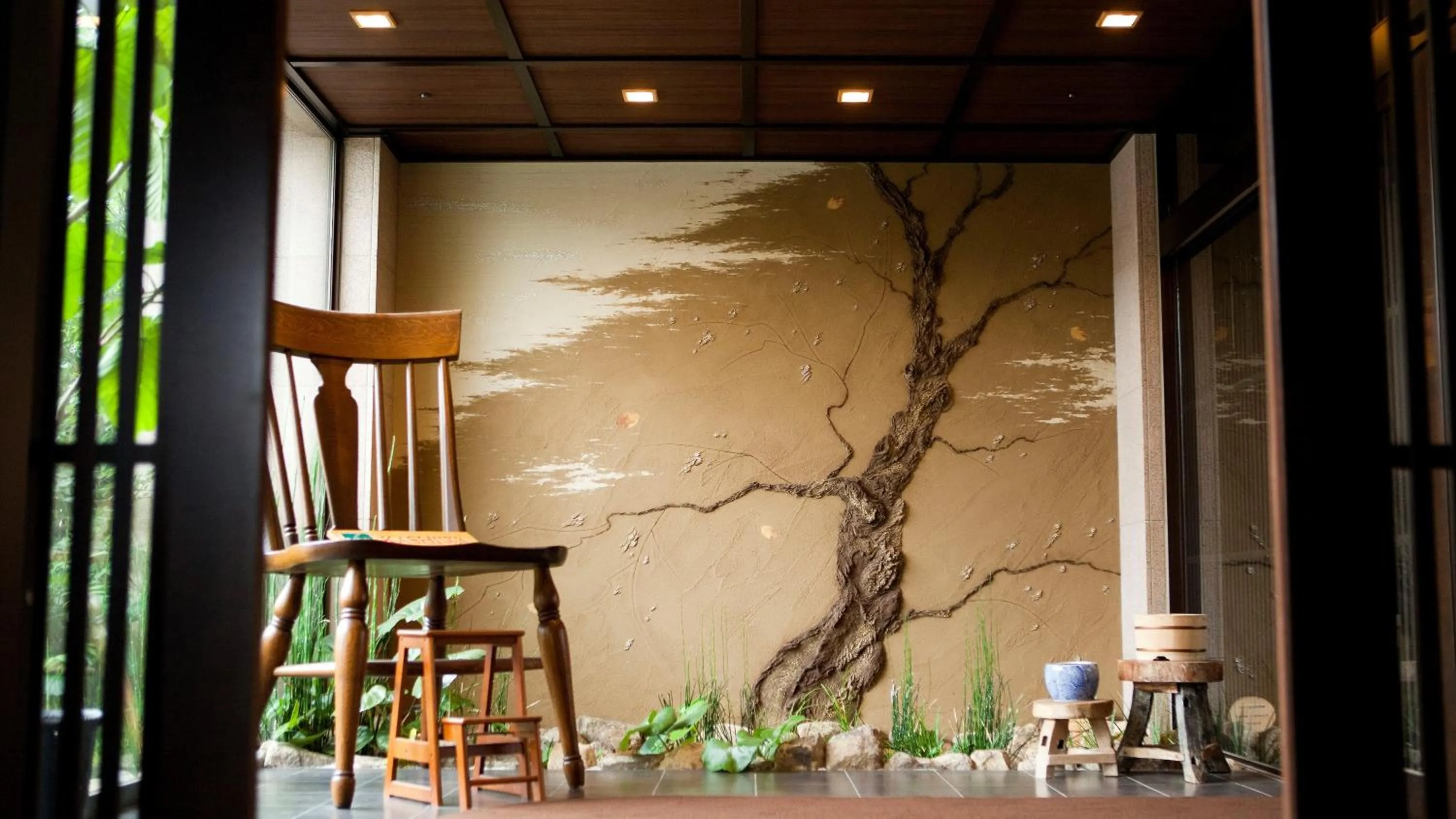 Lobby or reception in Takayama Ouan