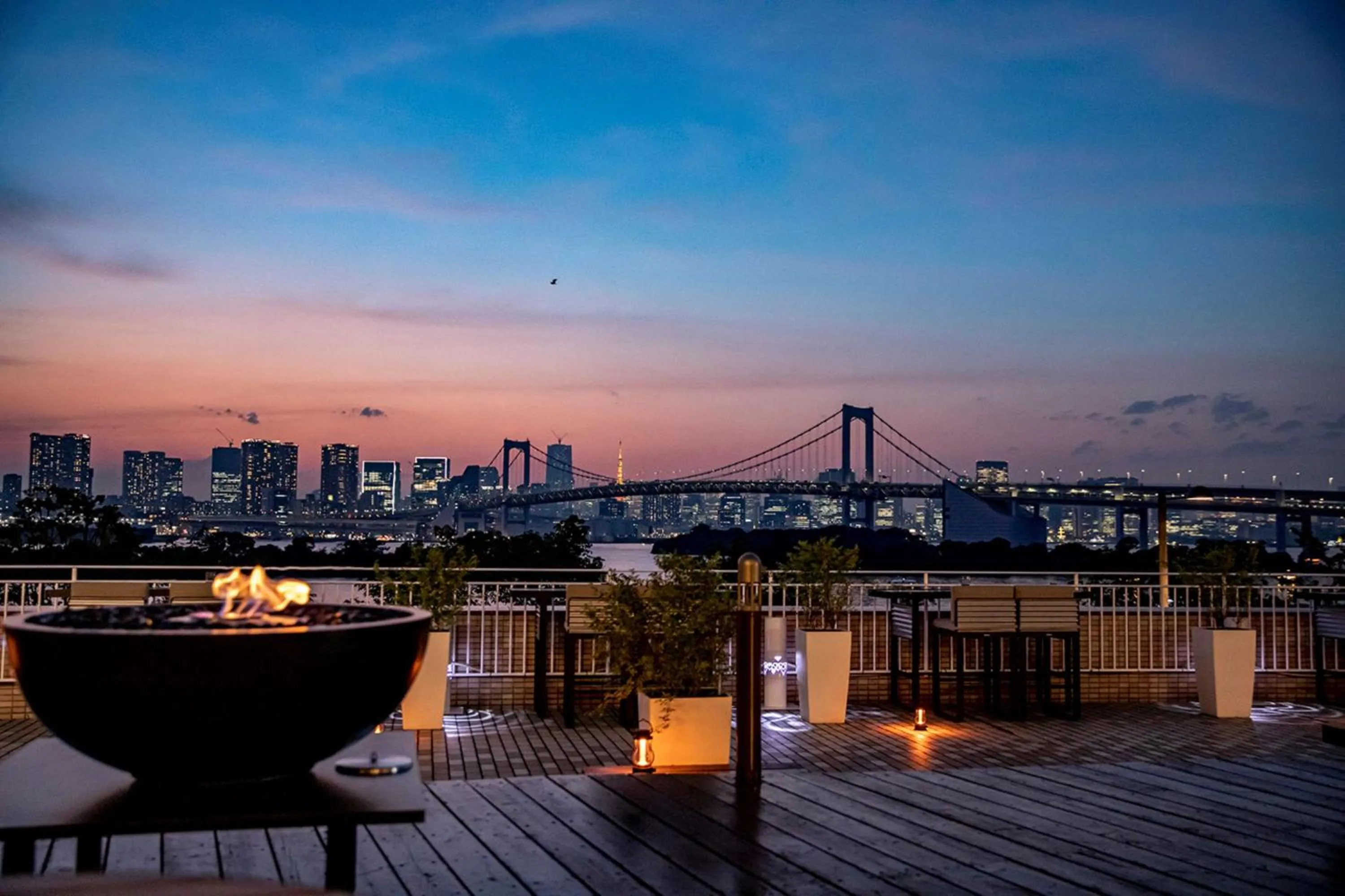 Restaurant/places to eat in Hilton Tokyo Odaiba