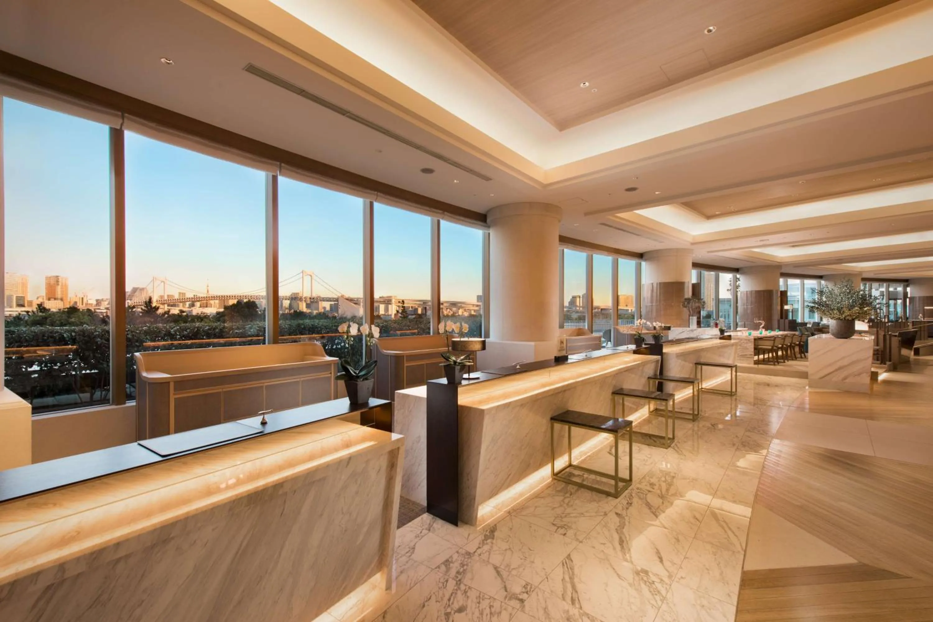 Lobby or reception in Hilton Tokyo Odaiba