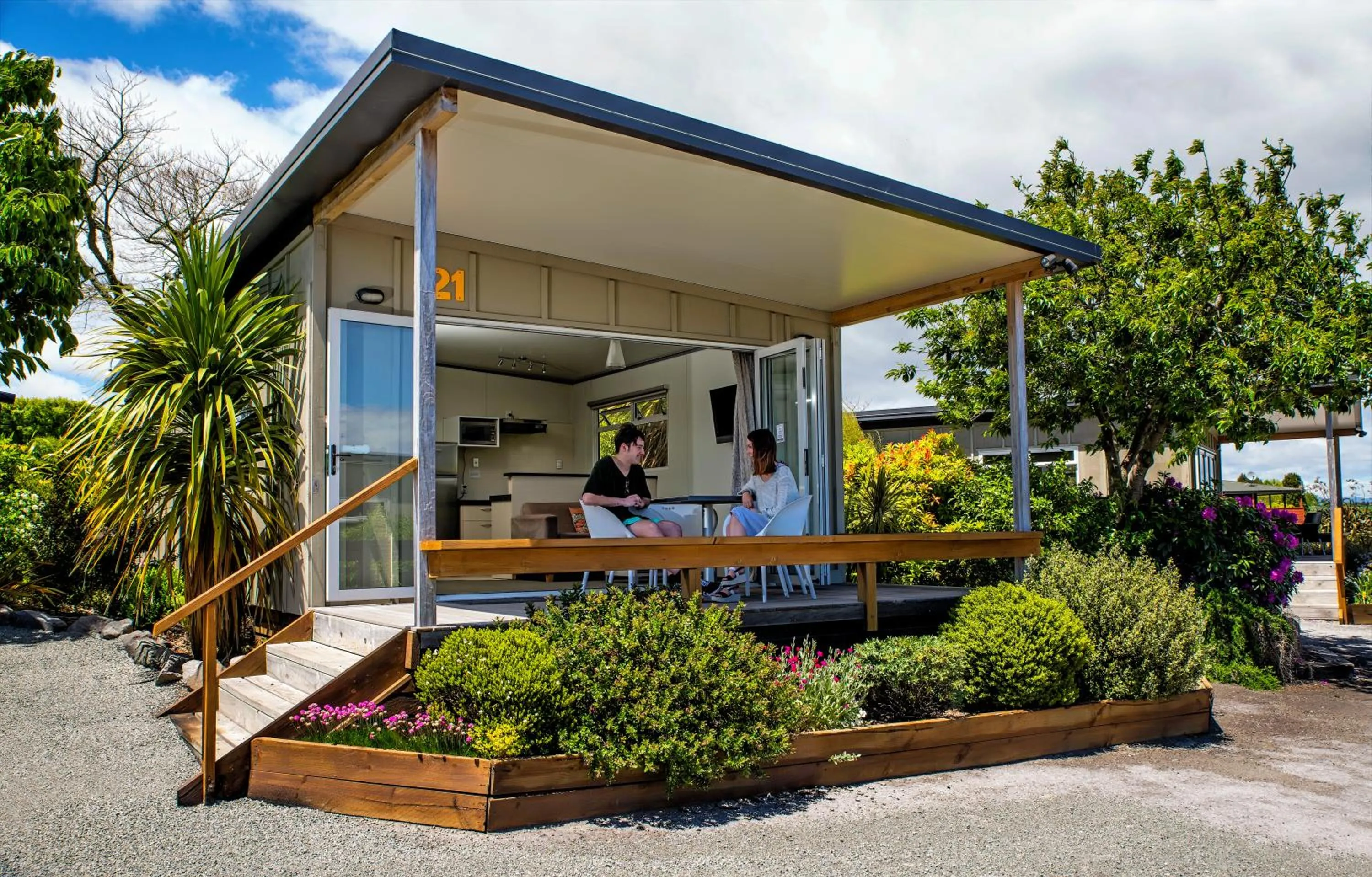 Property building in Taupo Debretts Spa Resort