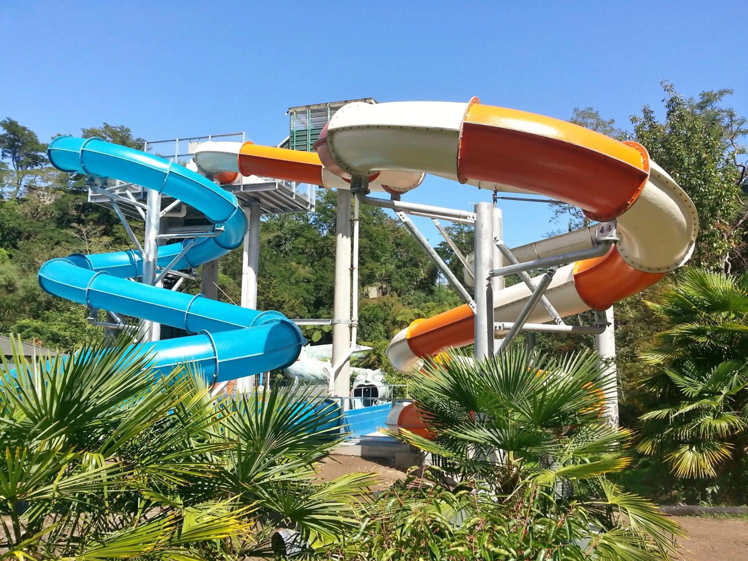 Children play ground in Taupo Debretts Spa Resort