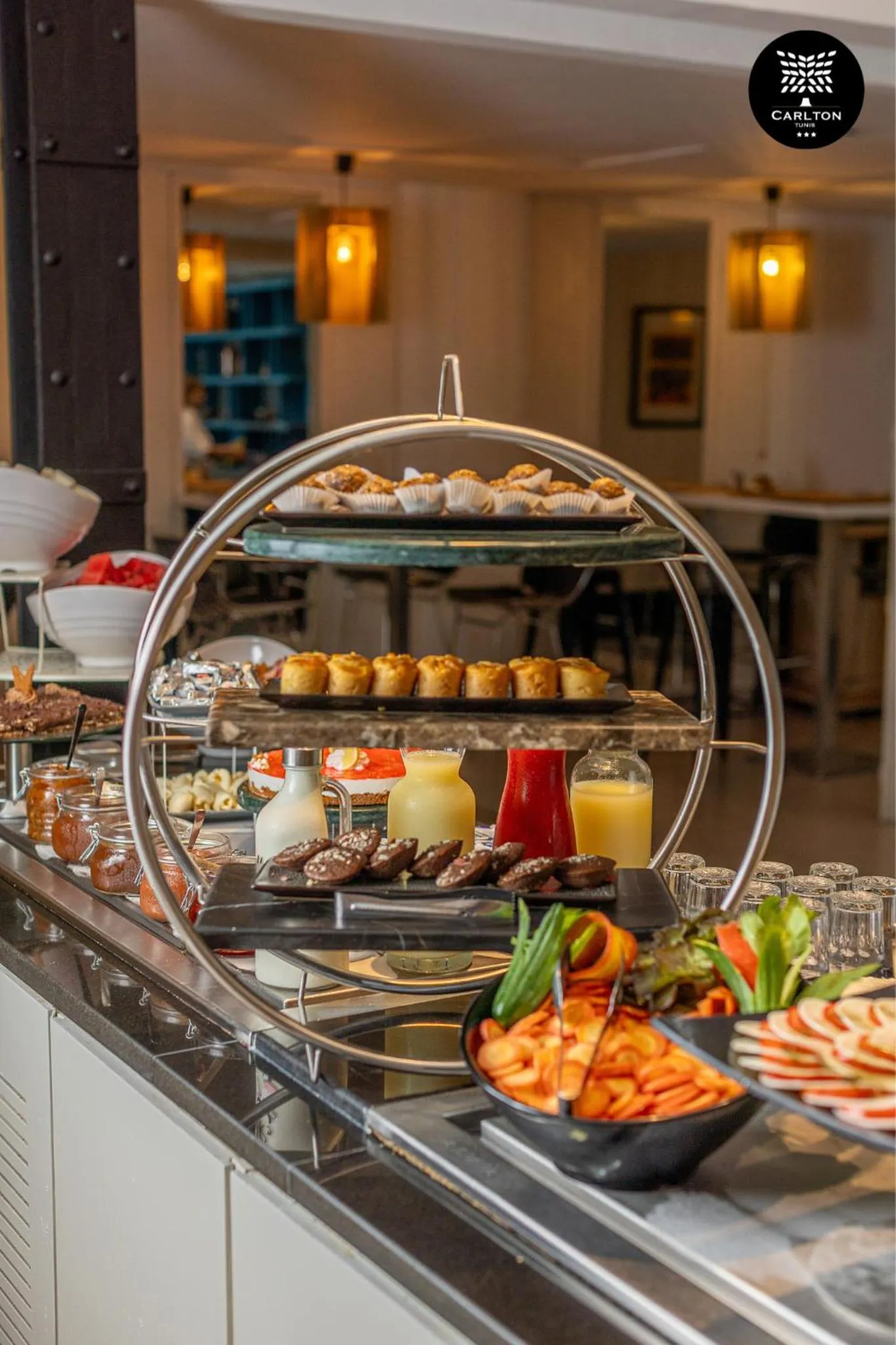 Breakfast in Hotel Carlton