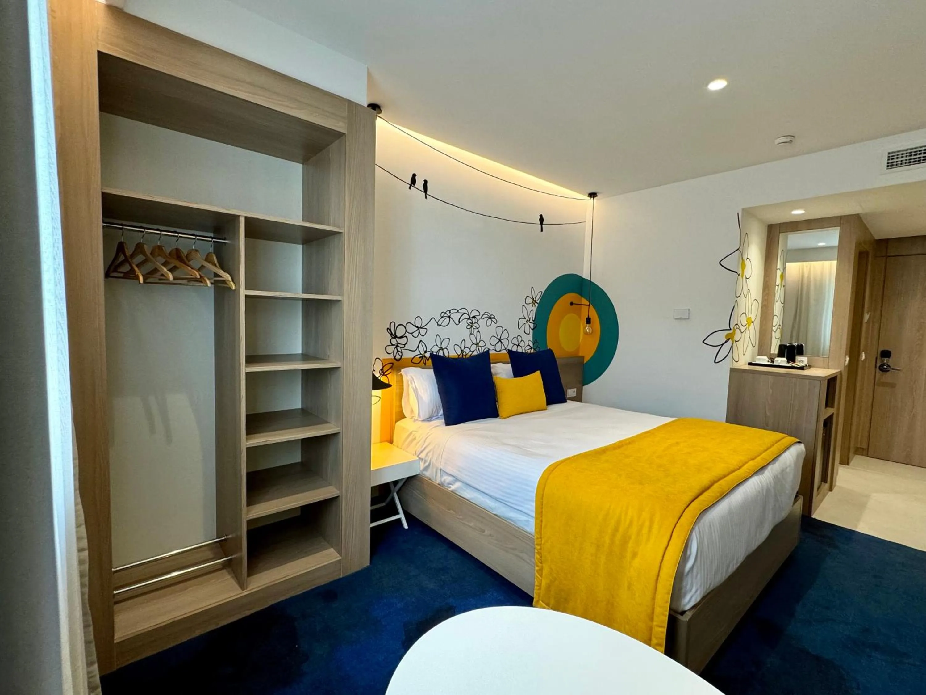 Bed in Hotel Carlton