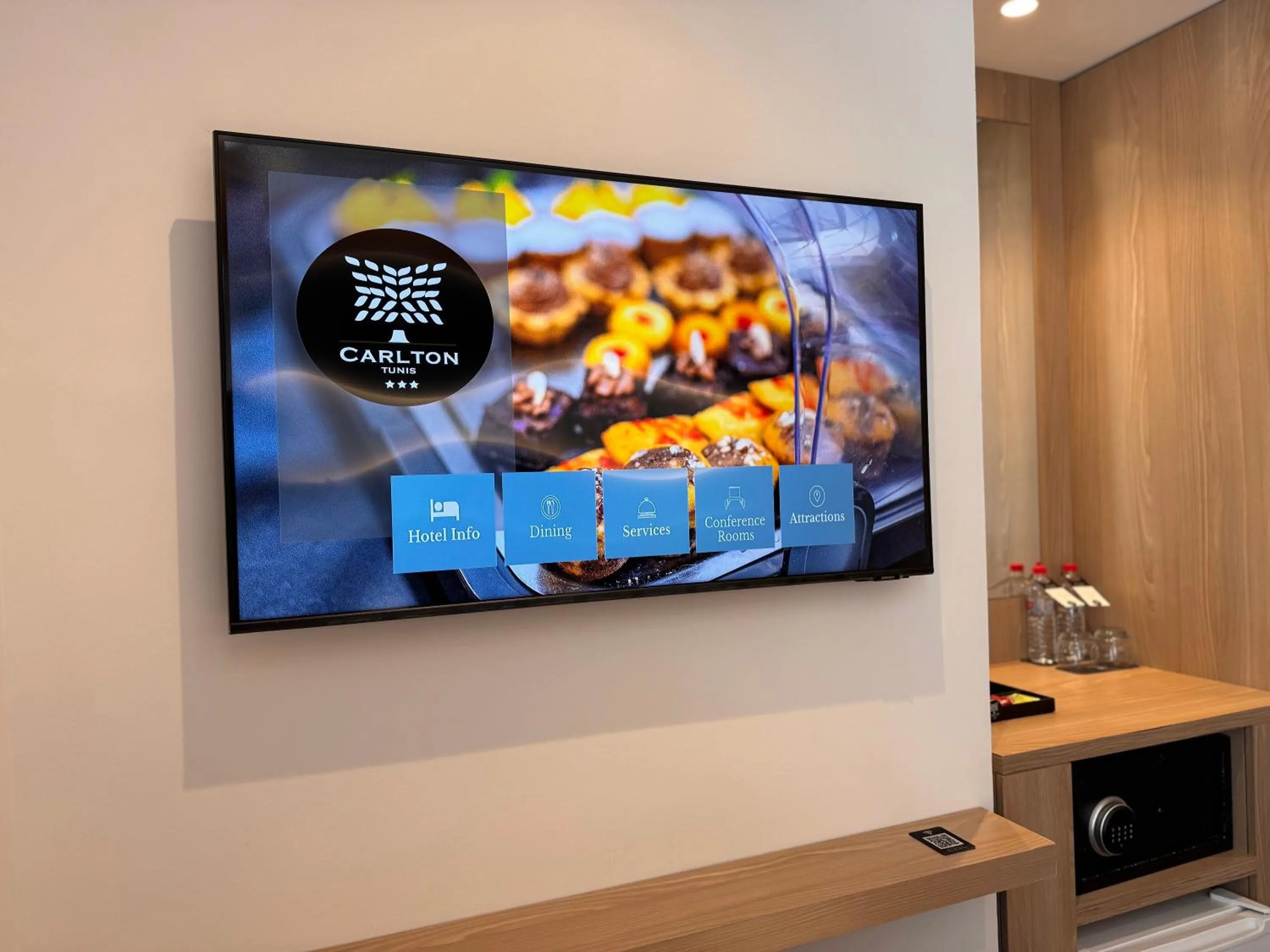 Bedroom in Hotel Carlton