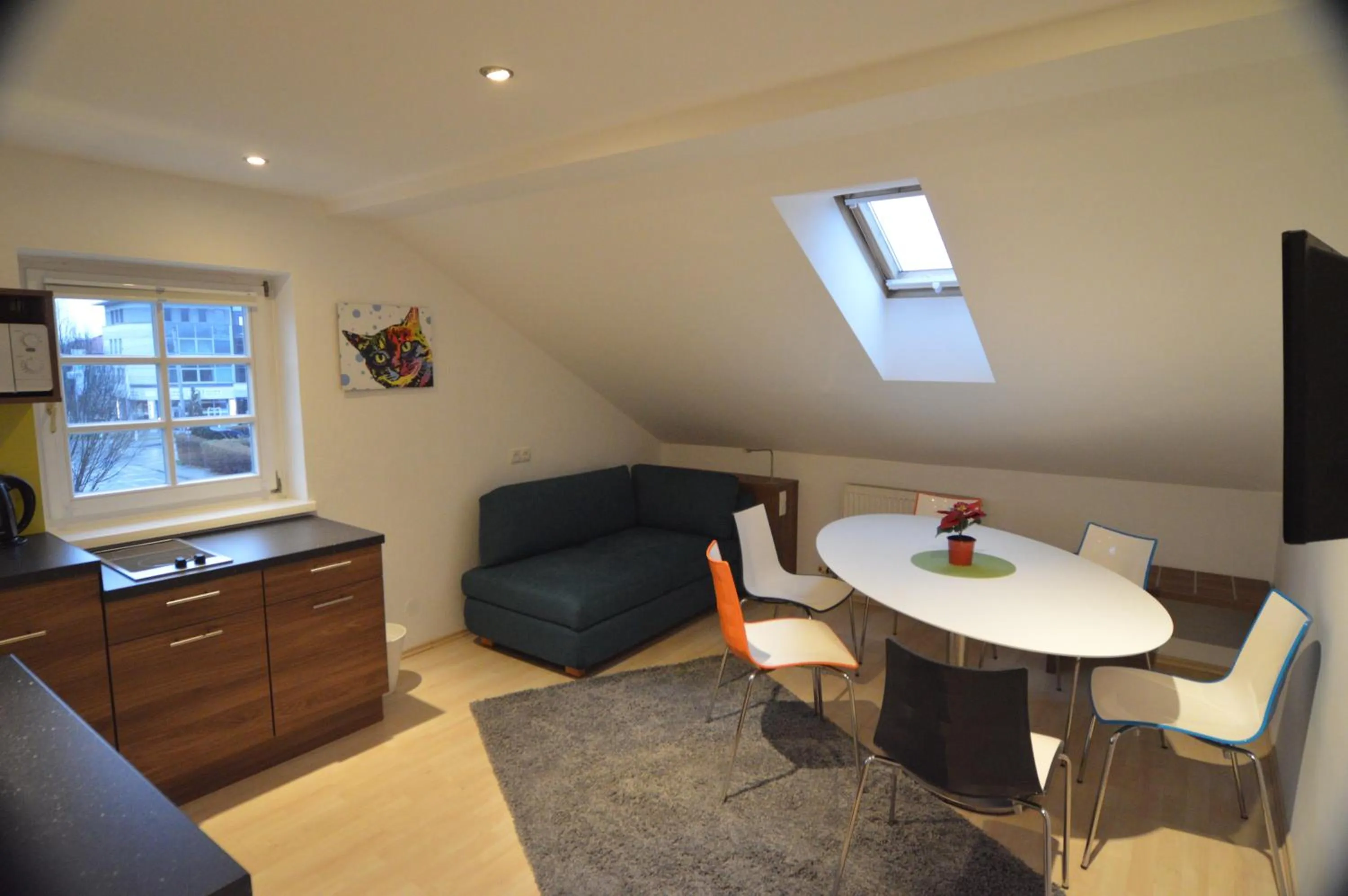 Kitchen or kitchenette in Pension Elisabeth - Rooms & Apartments