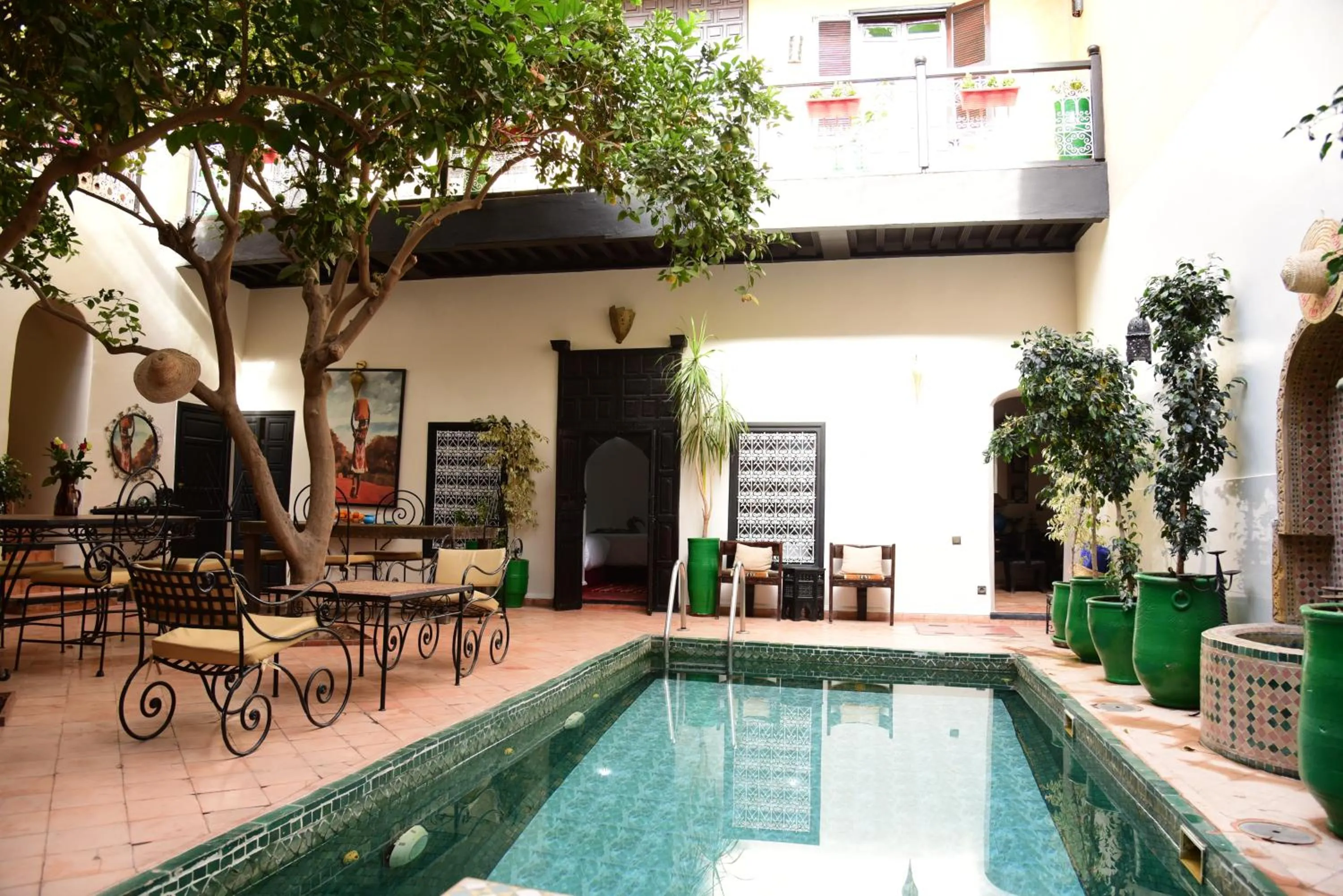 Swimming pool in Riad Du Petit Prince
