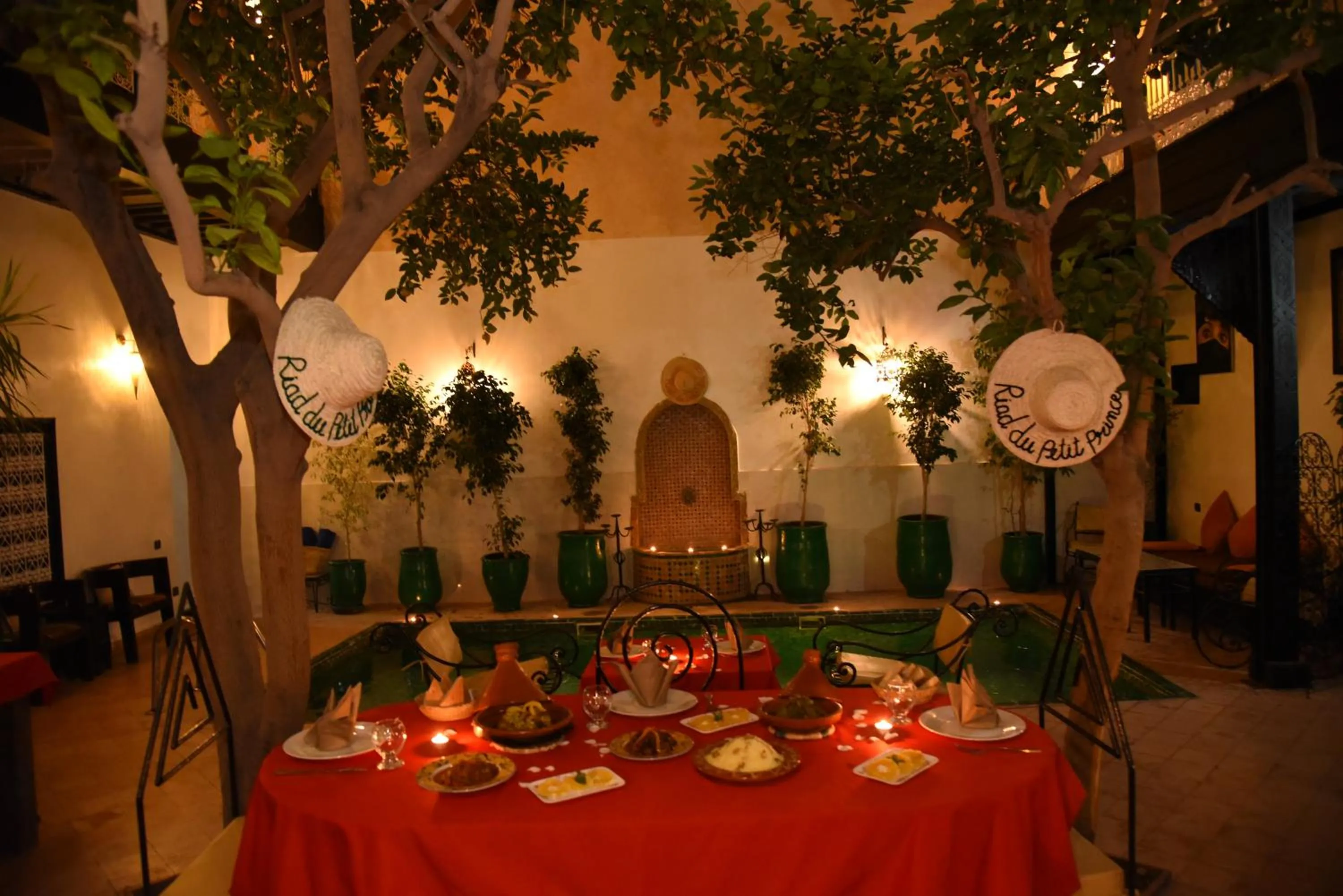 Dining area in Riad Du Petit Prince