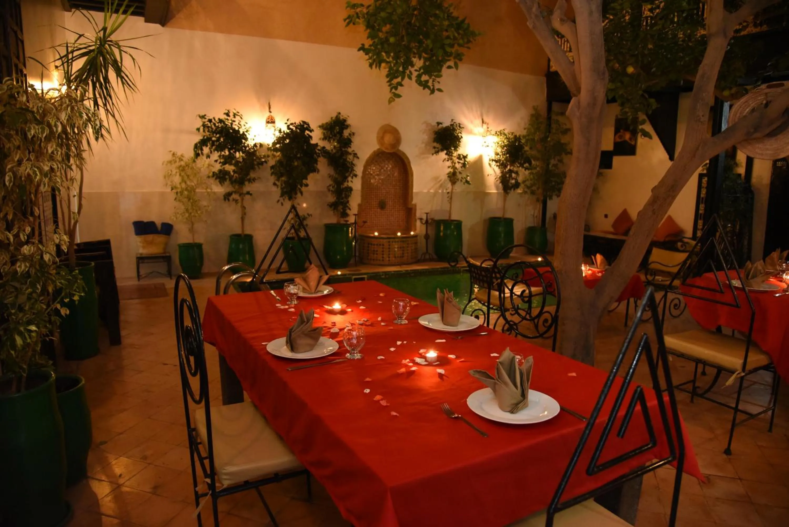 Dining area in Riad Du Petit Prince