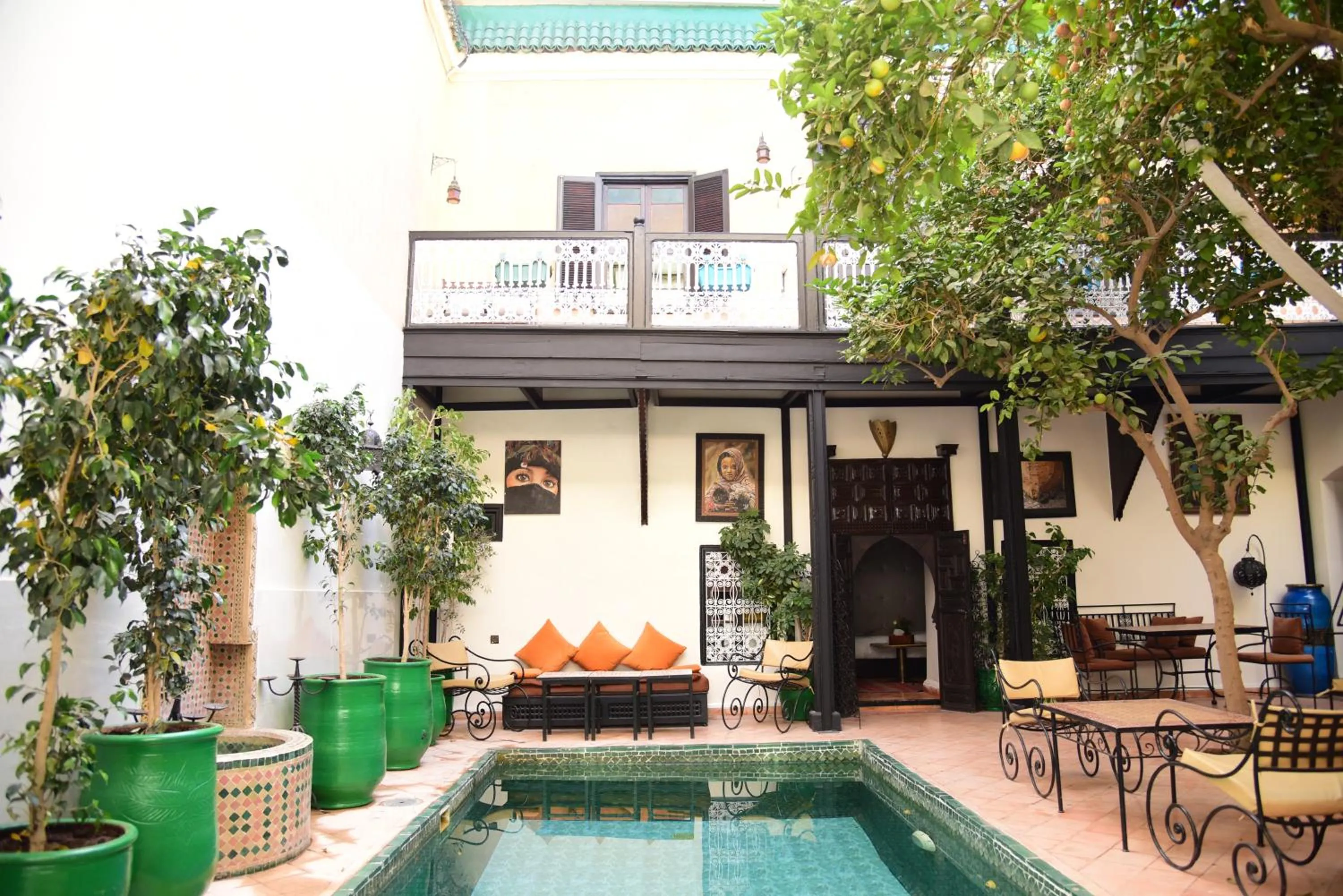 Swimming pool in Riad Du Petit Prince