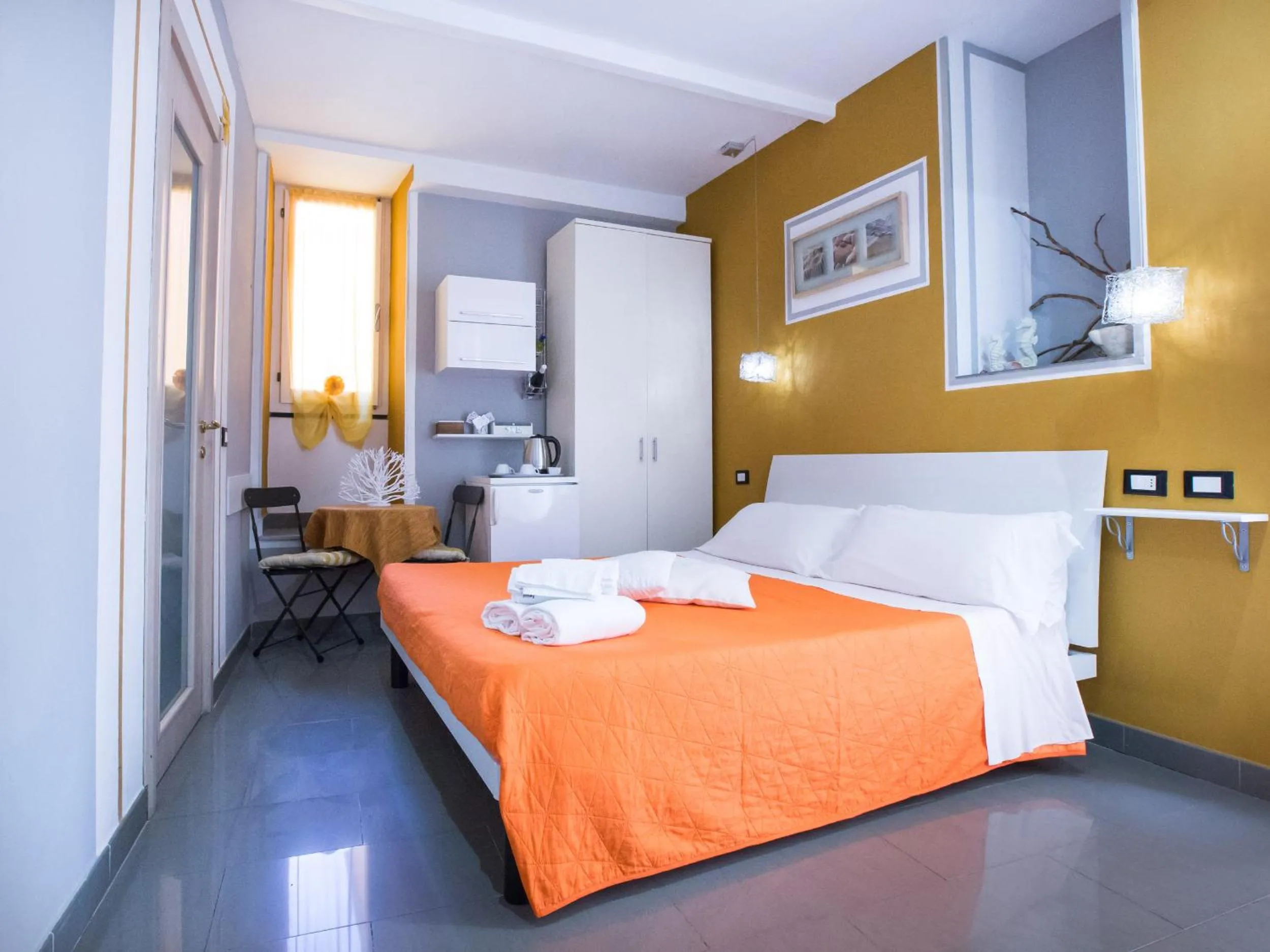 Bed in I Coralli rooms & apartments