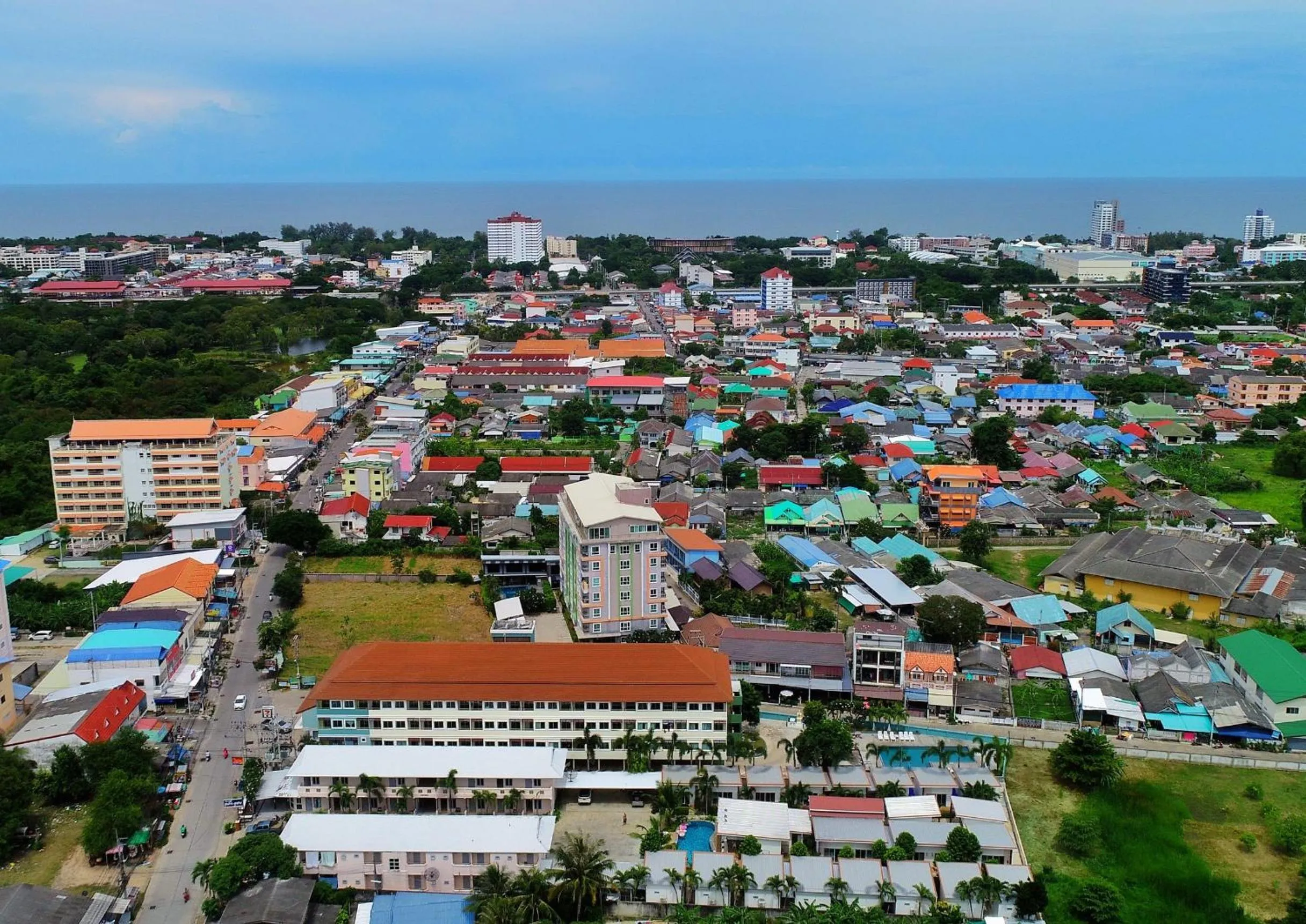 Bird's eye view in Baanloksouylokchay