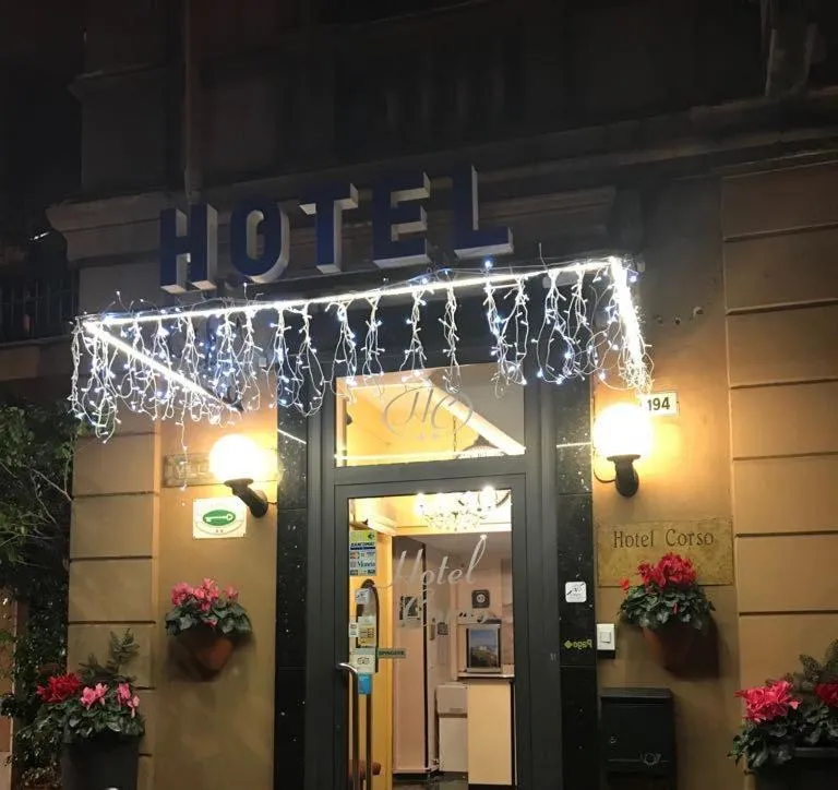 Facade/entrance in Hotel Corso