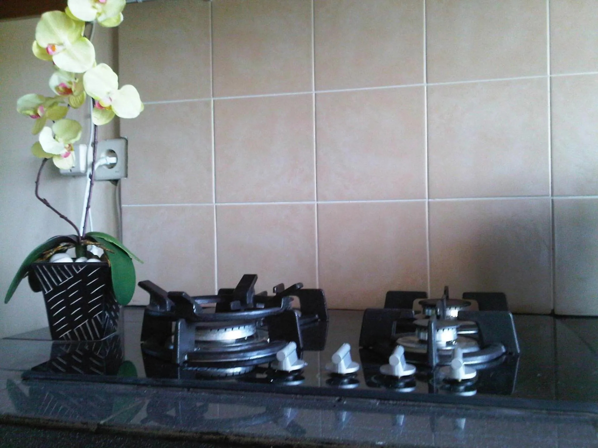 Kitchen or kitchenette in De Hill Villa