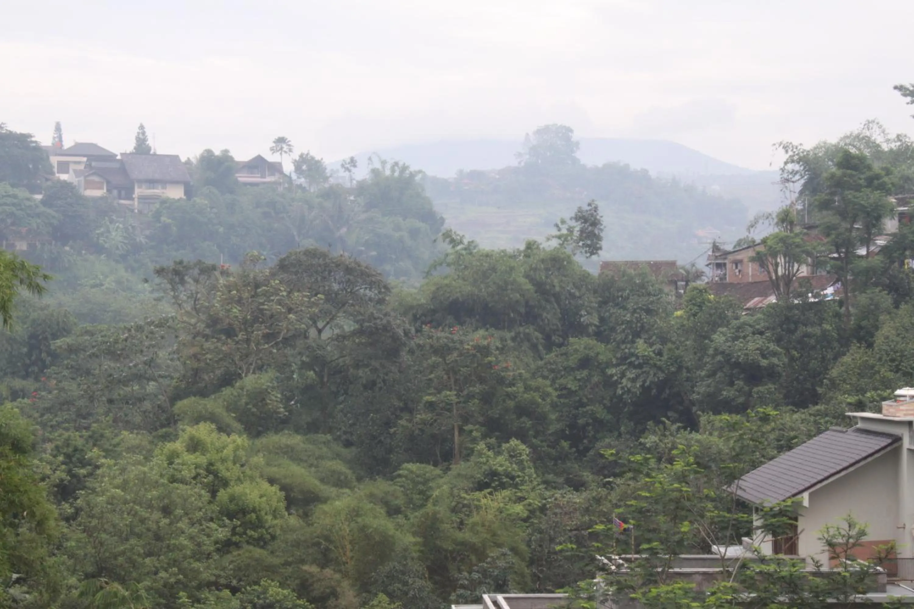 Mountain view in De Hill Villa