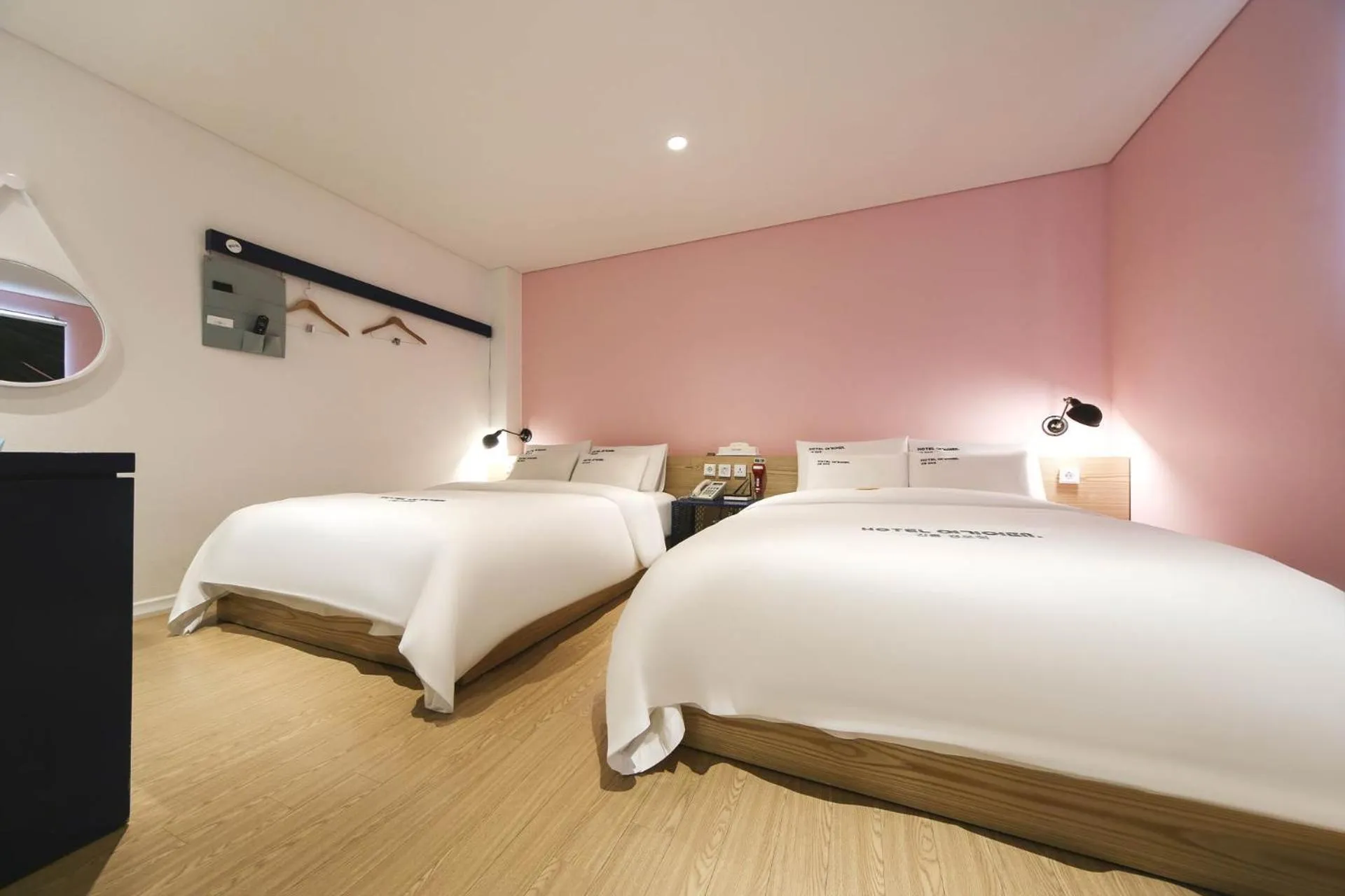 Bed in Hotel Yeogiuhtte Gyeongpo