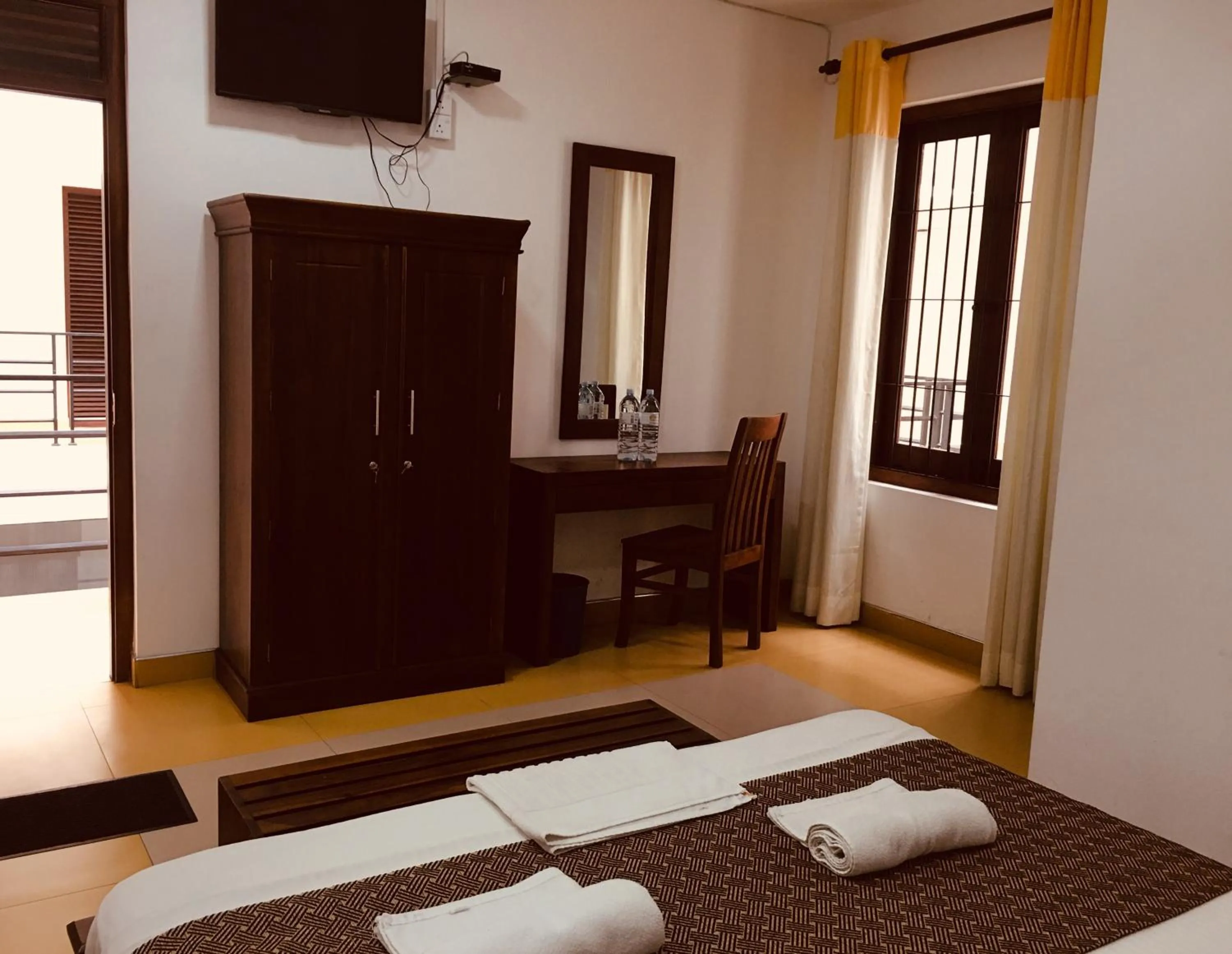 Bed in Sarvodaya Samma Vaasa Residence