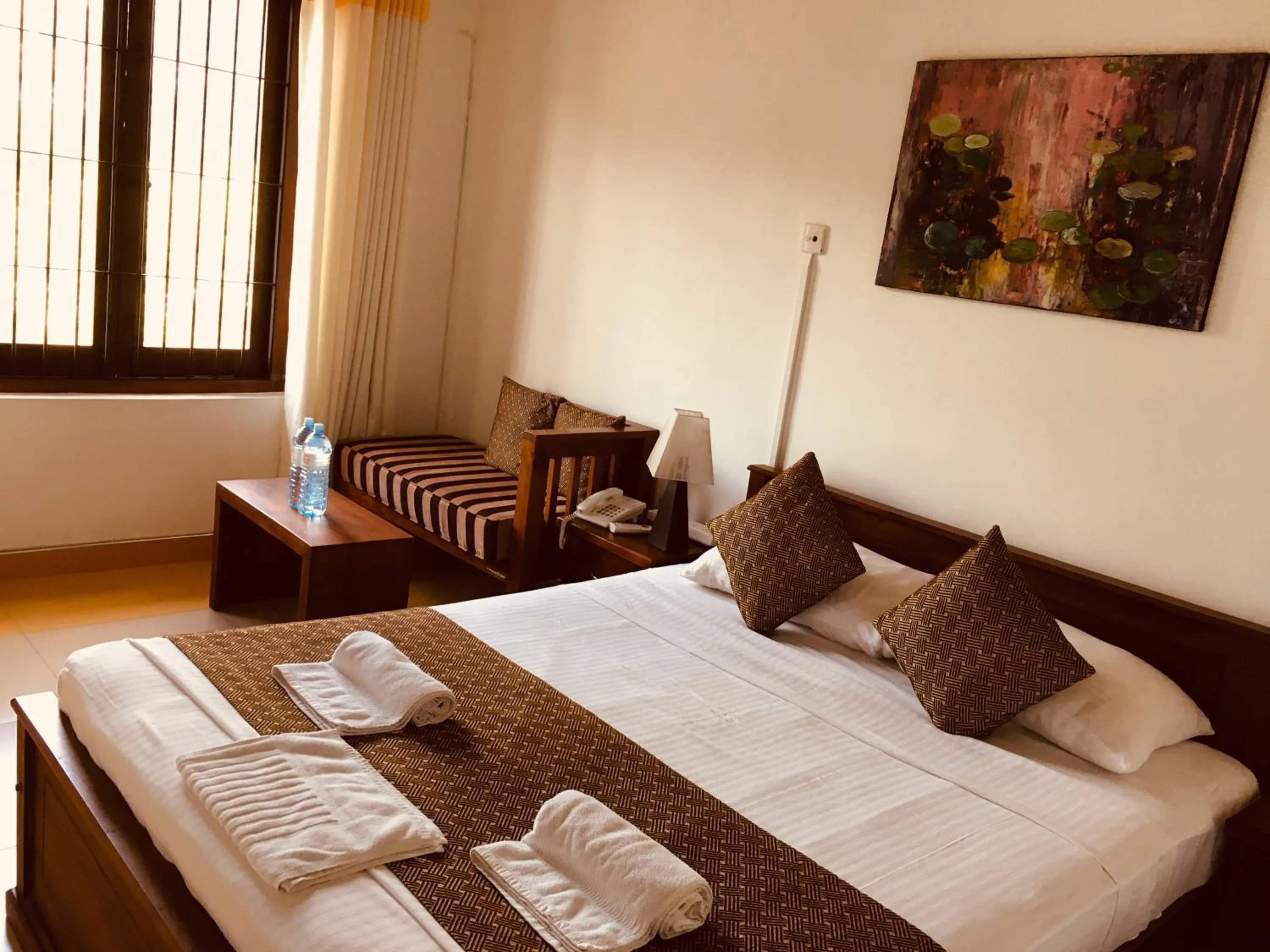 Bed in Sarvodaya Samma Vaasa Residence