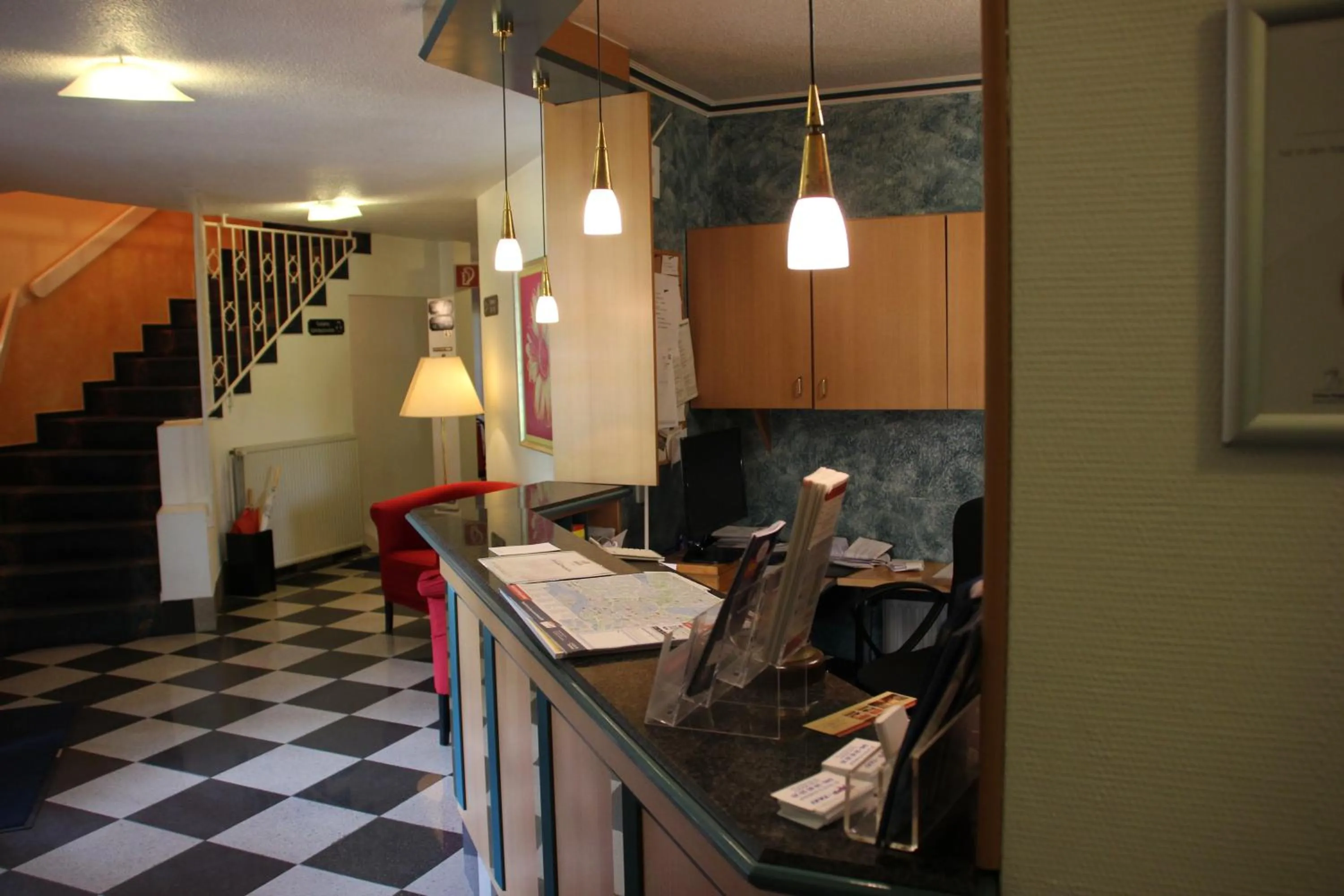 Lobby or reception in Hotel Nordic