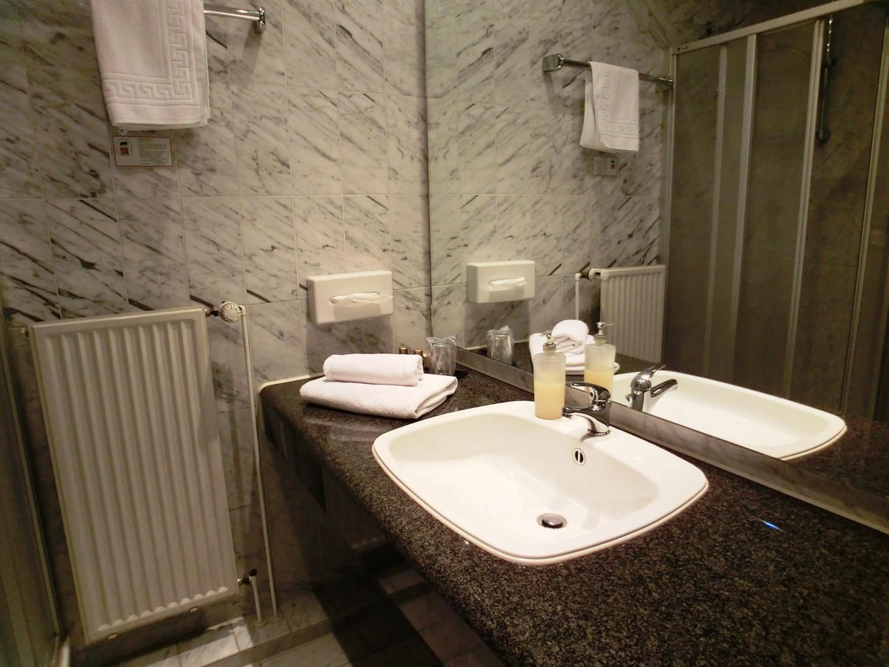 Bathroom in Hotel Nordic