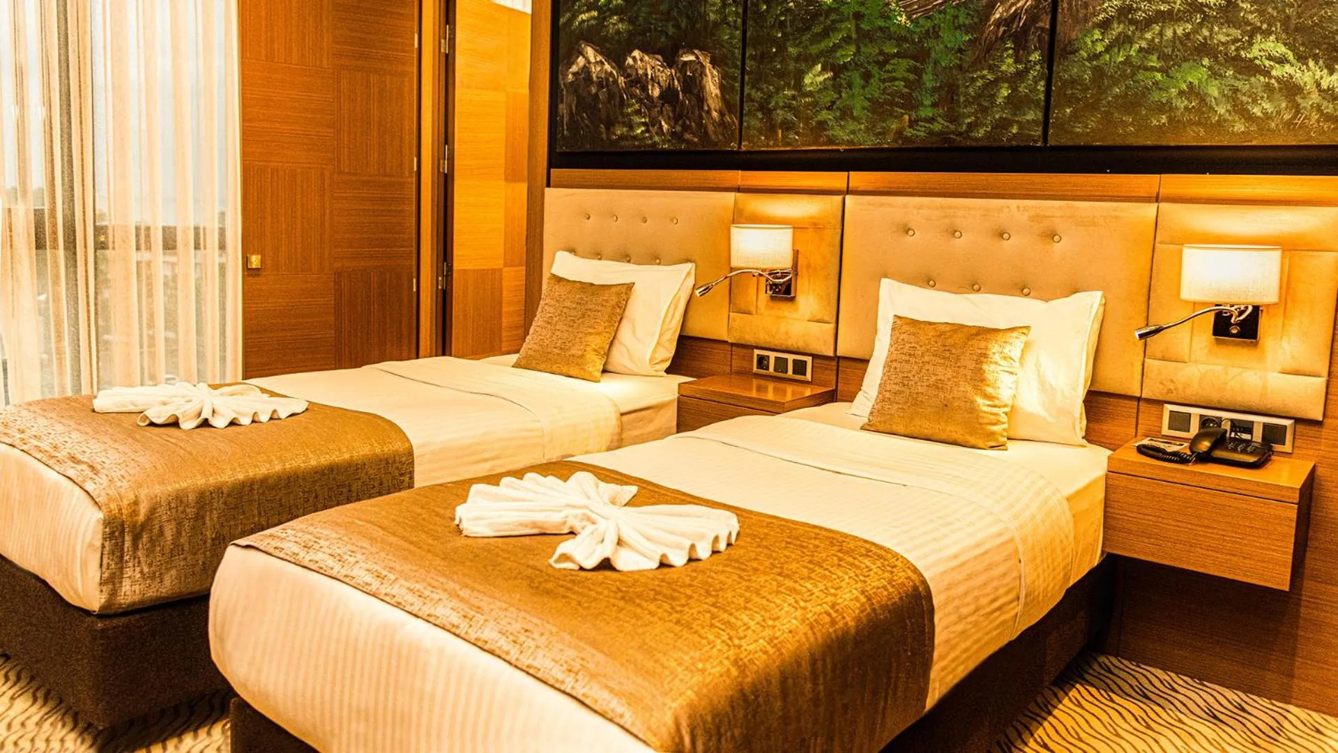 Bed in Aselia Hotel Trabzon