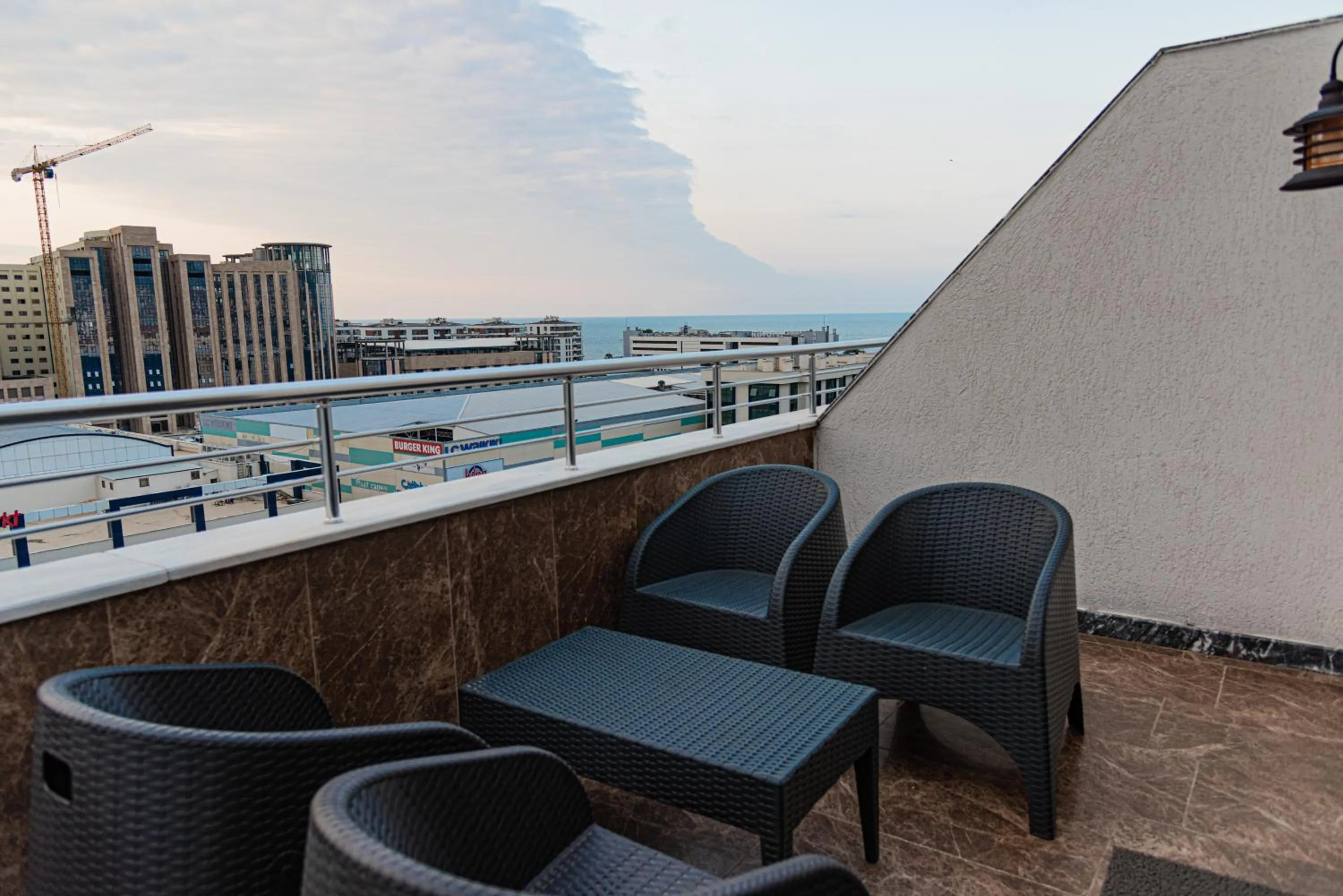 Balcony/Terrace in Aselia Hotel Trabzon