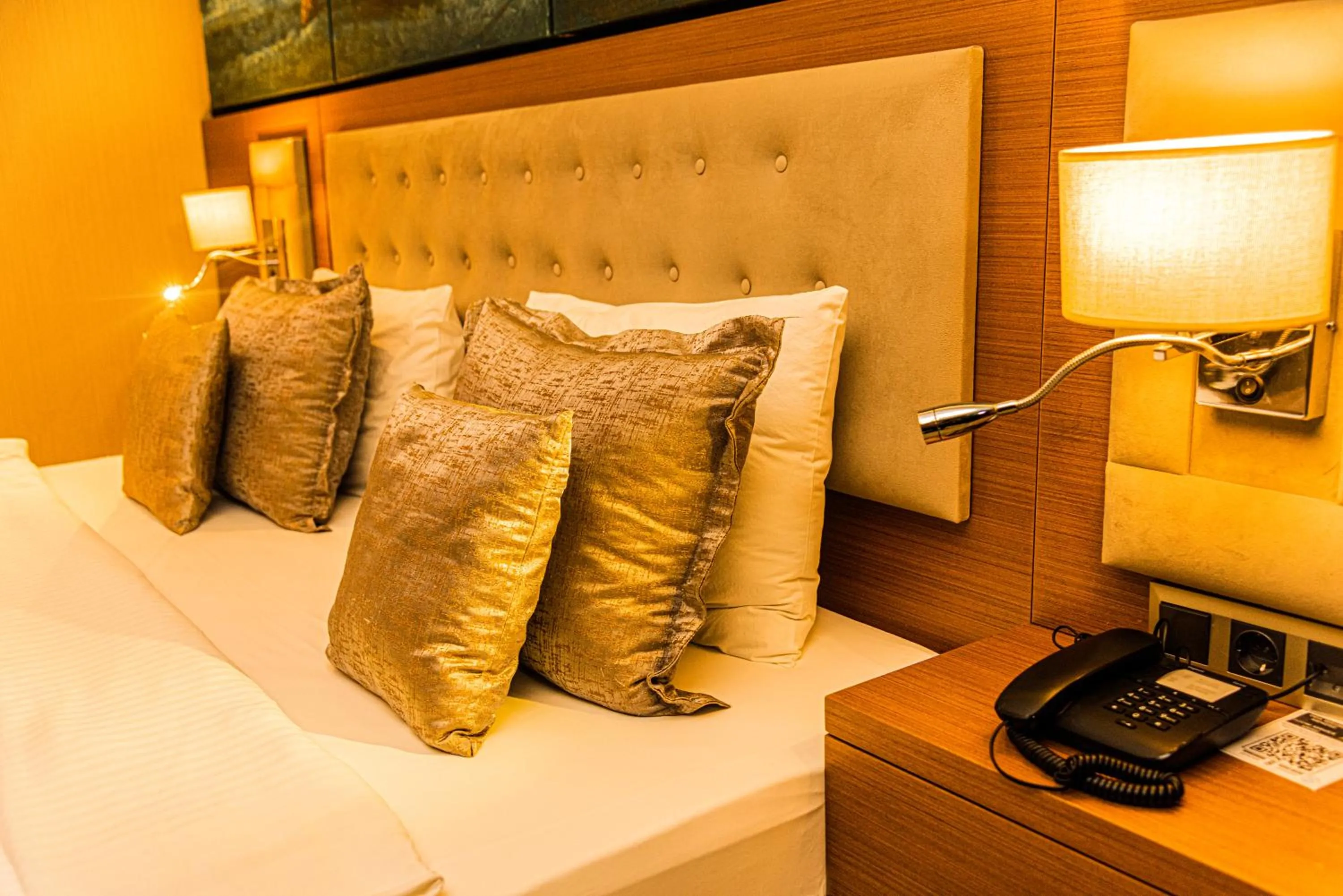 Bed in Aselia Hotel Trabzon