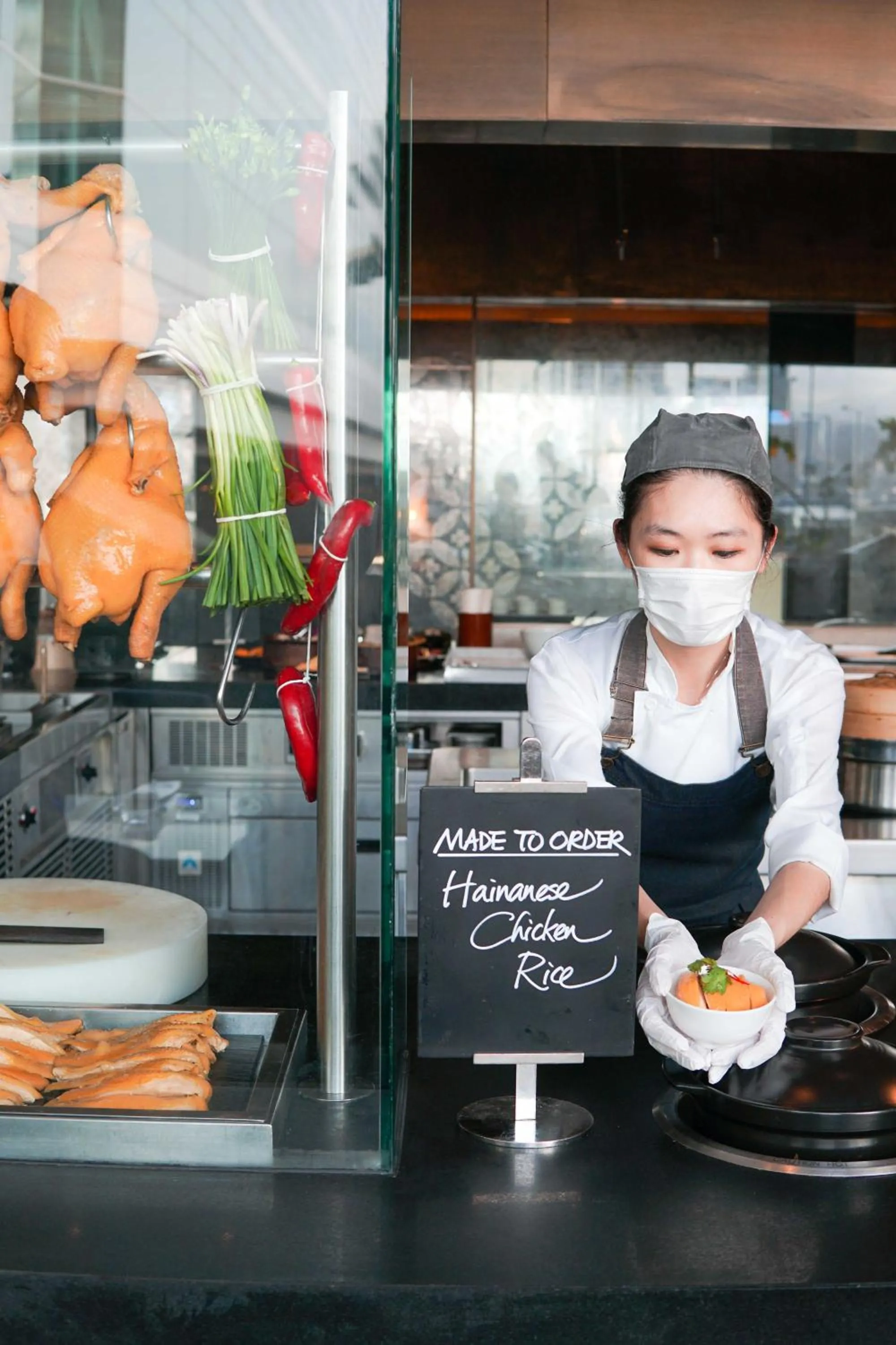 Staff in Grand Hyatt Hong Kong