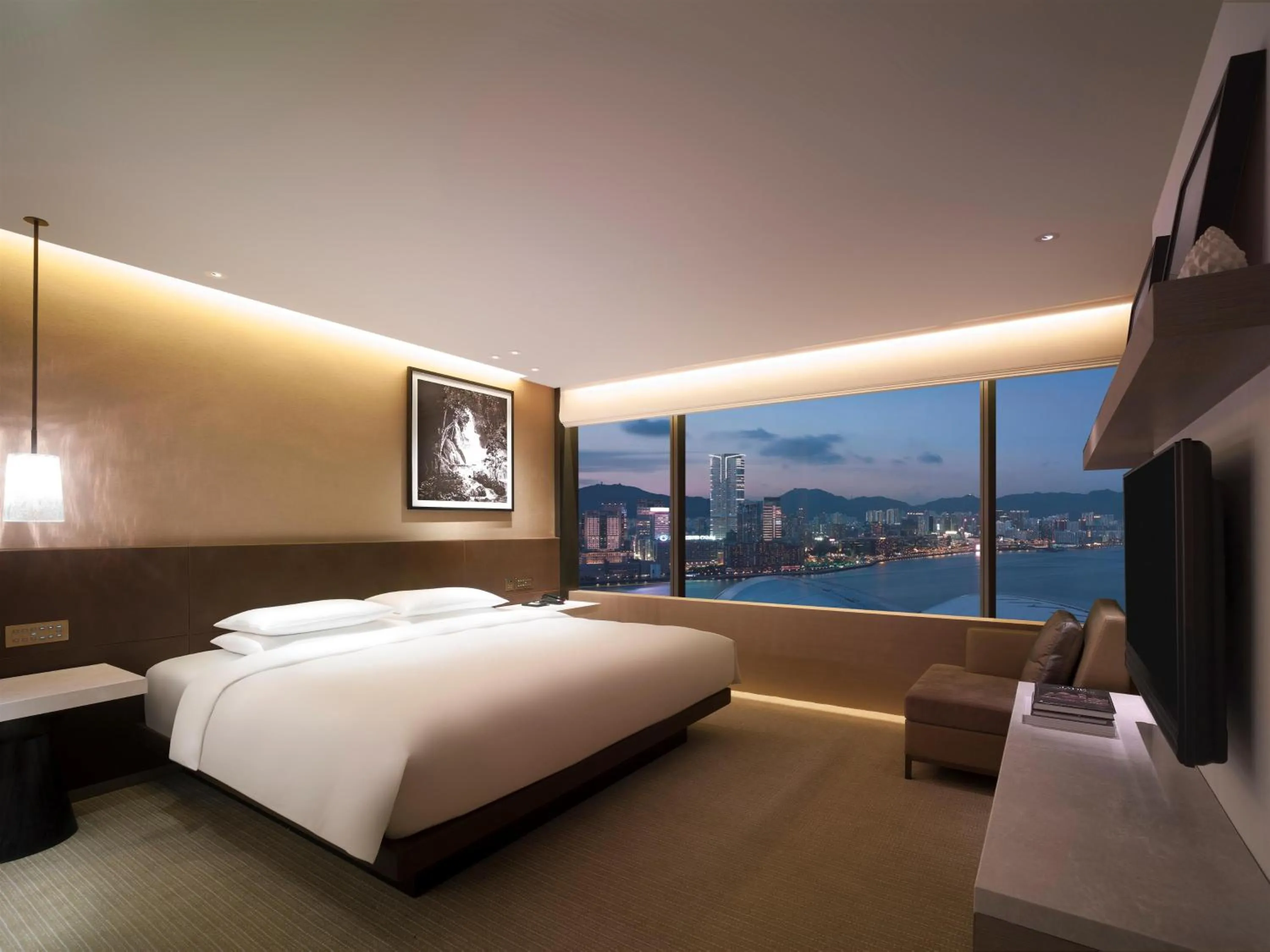 Day, Bed in Grand Hyatt Hong Kong