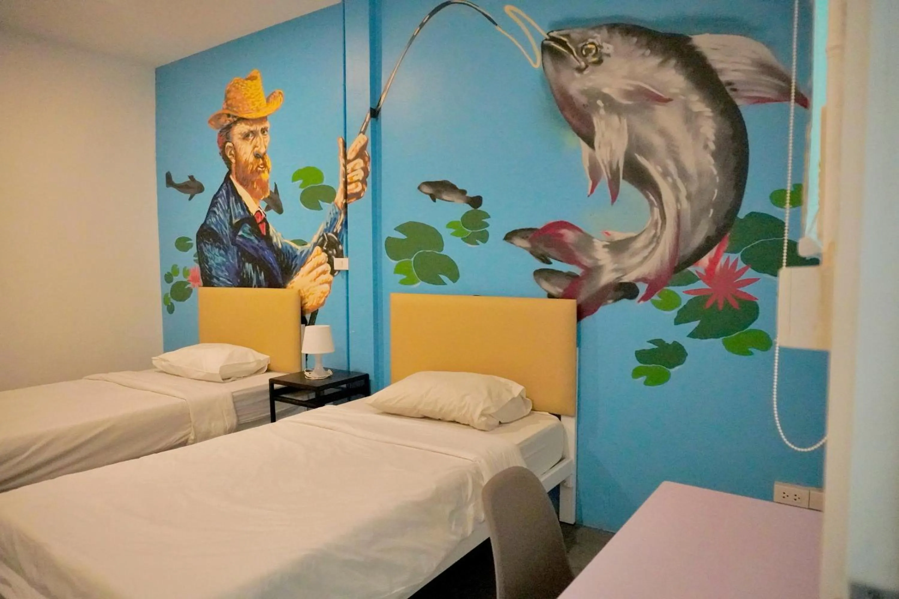 Bed in BW Thai Art Style Hotel