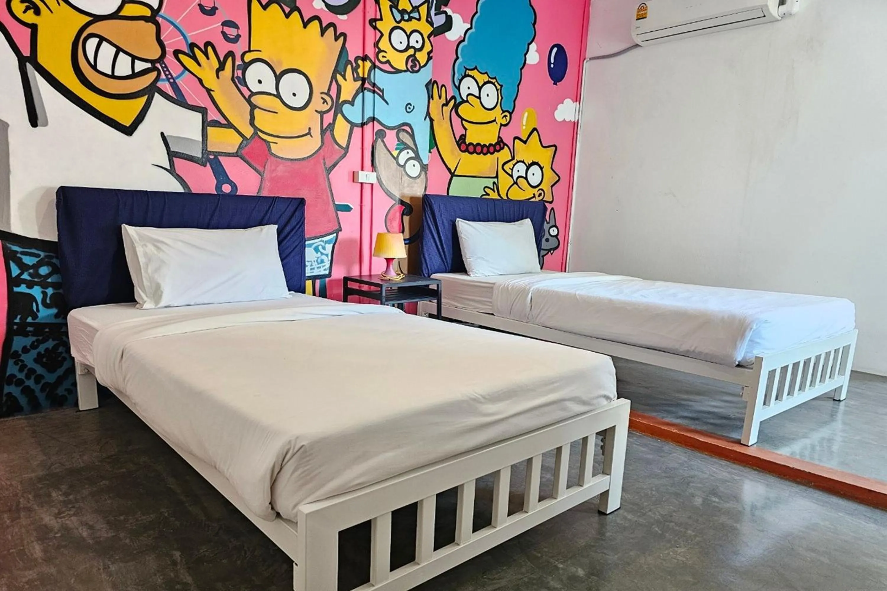 Bed in BW Thai Art Style Hotel