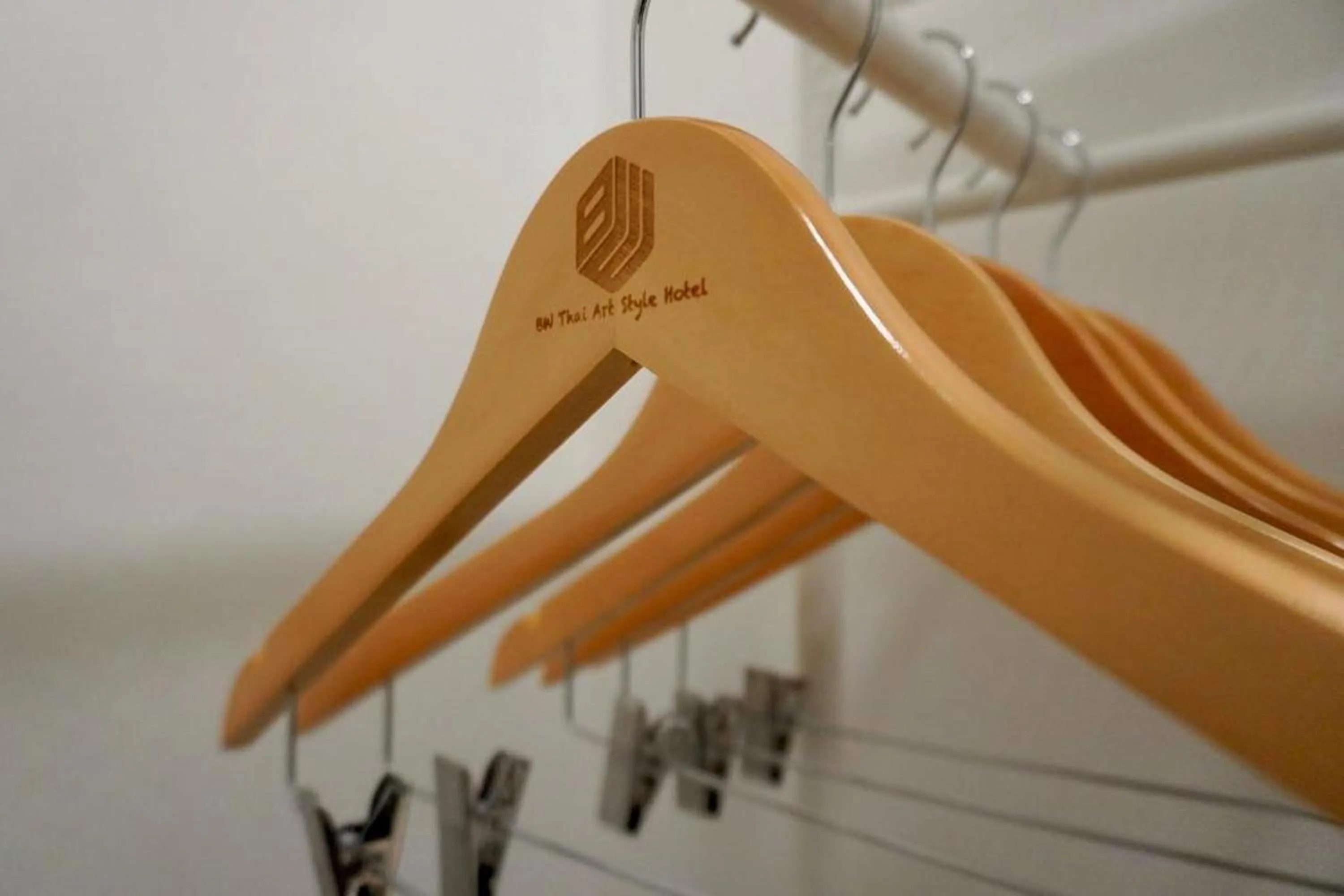 wardrobe in BW Thai Art Style Hotel