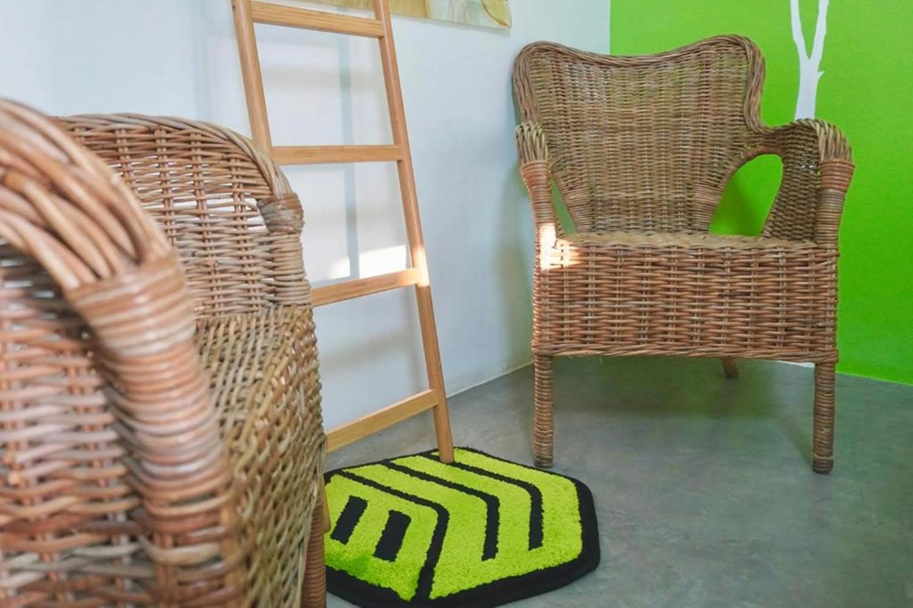 Seating area in BW Thai Art Style Hotel