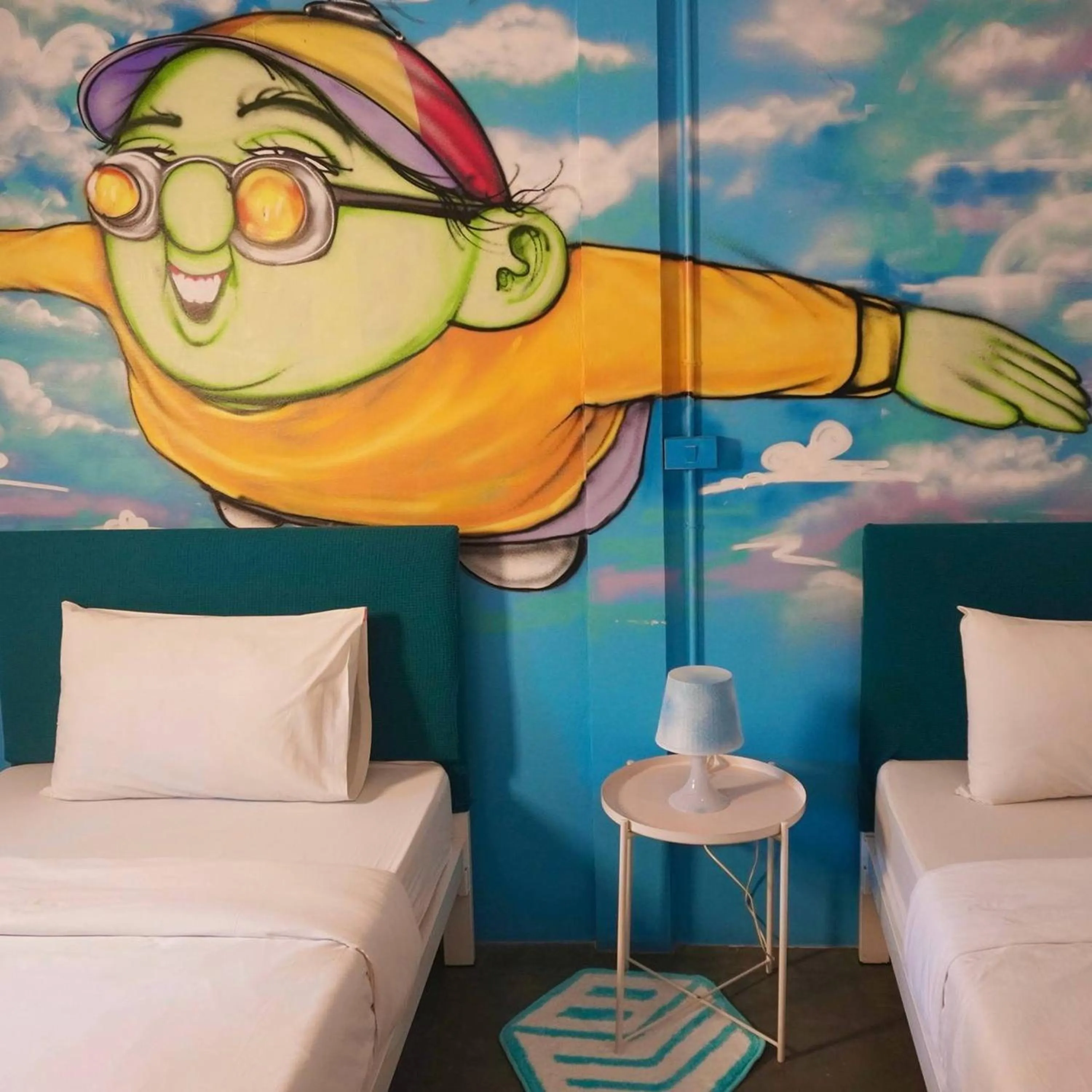 Bed in BW Thai Art Style Hotel