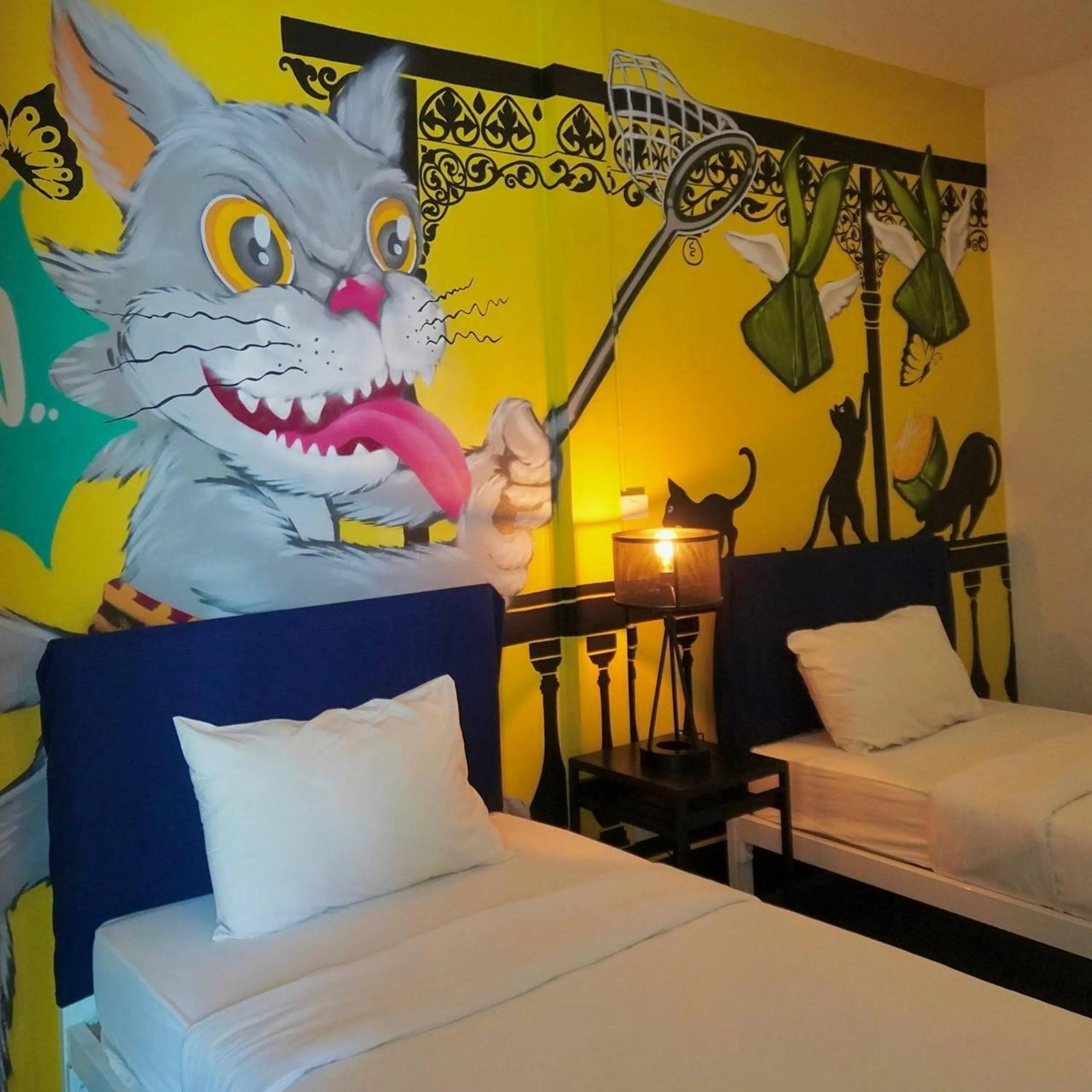 Bed in BW Thai Art Style Hotel