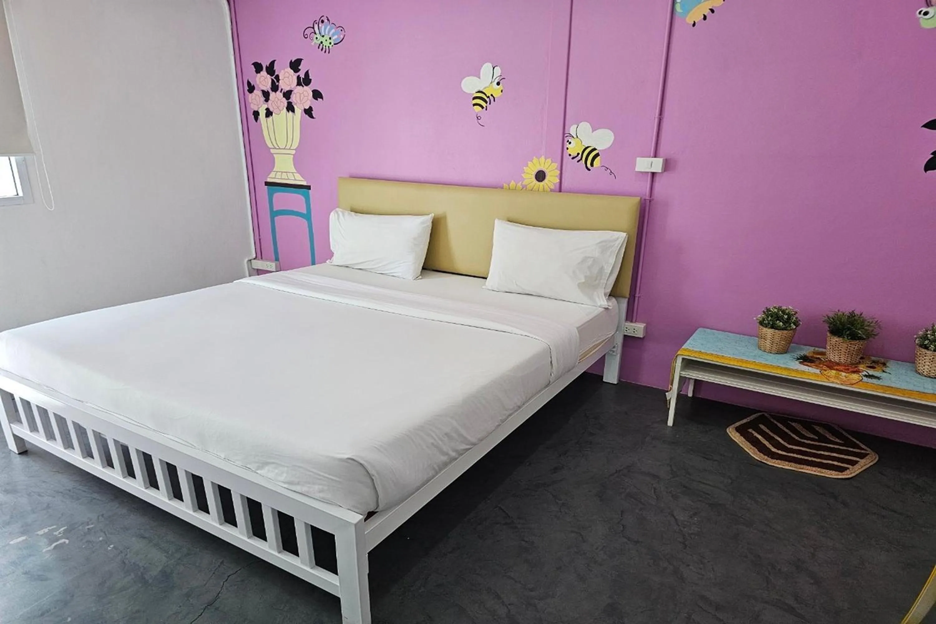 Bed in BW Thai Art Style Hotel