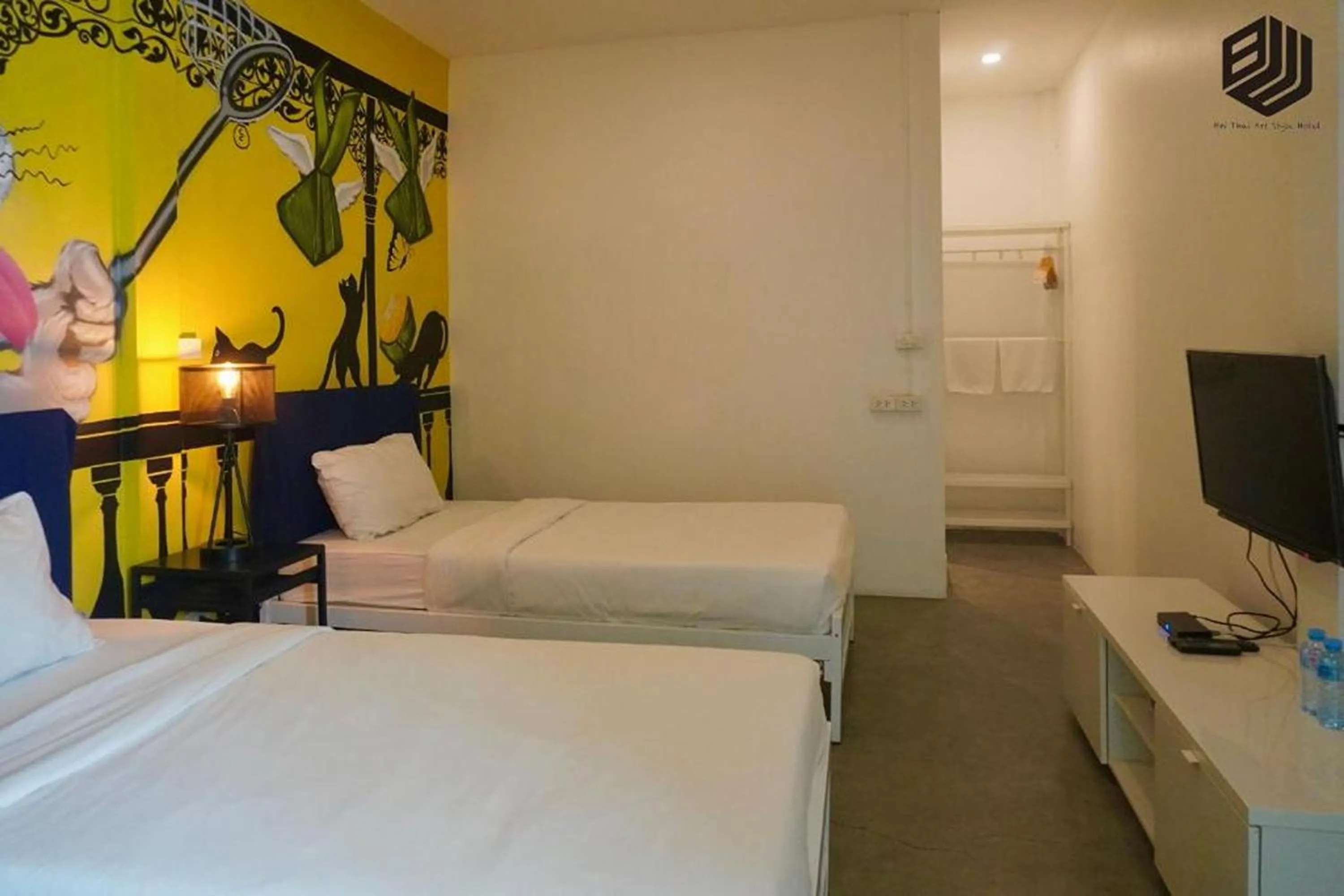 Bed in BW Thai Art Style Hotel