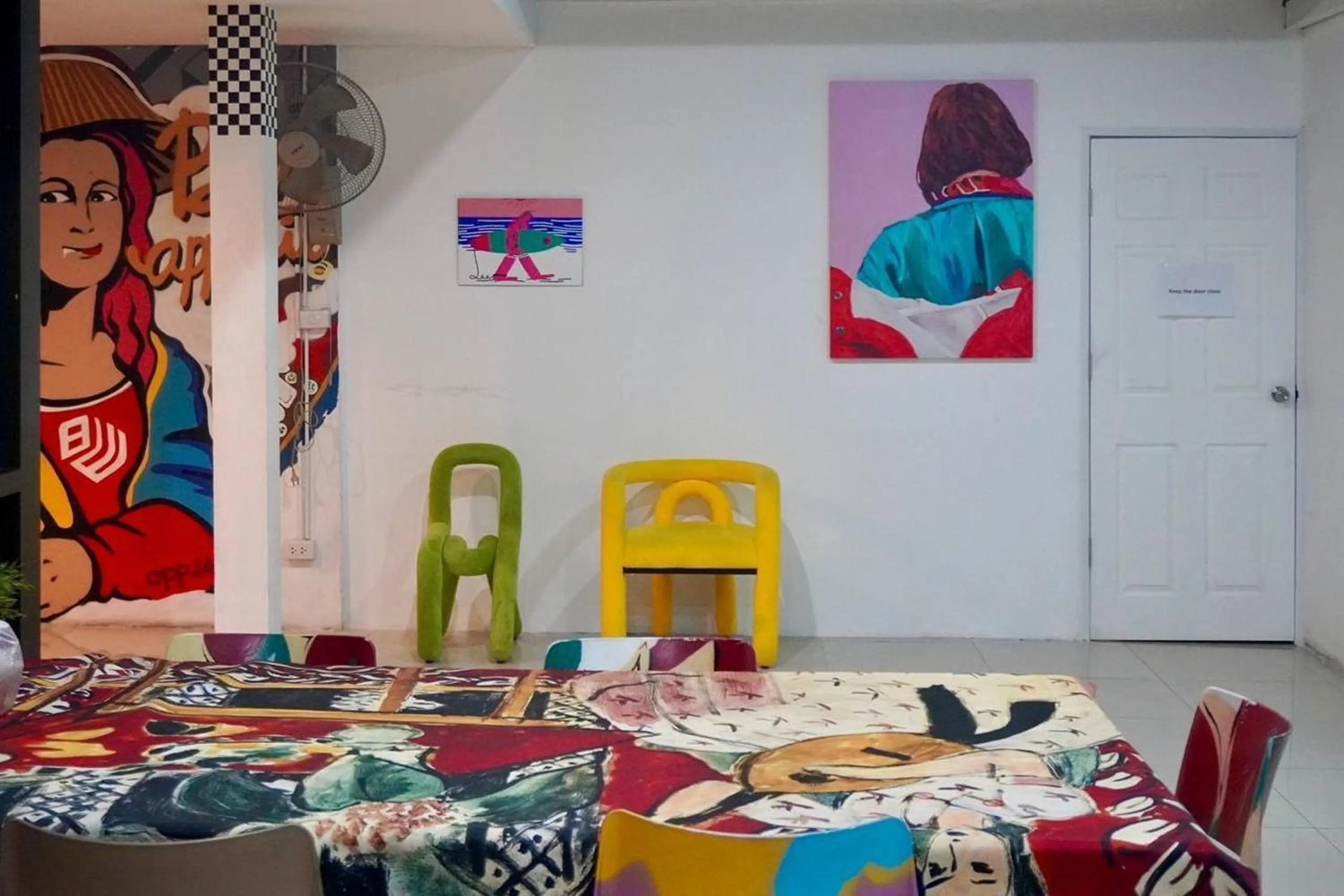 Seating area in BW Thai Art Style Hotel