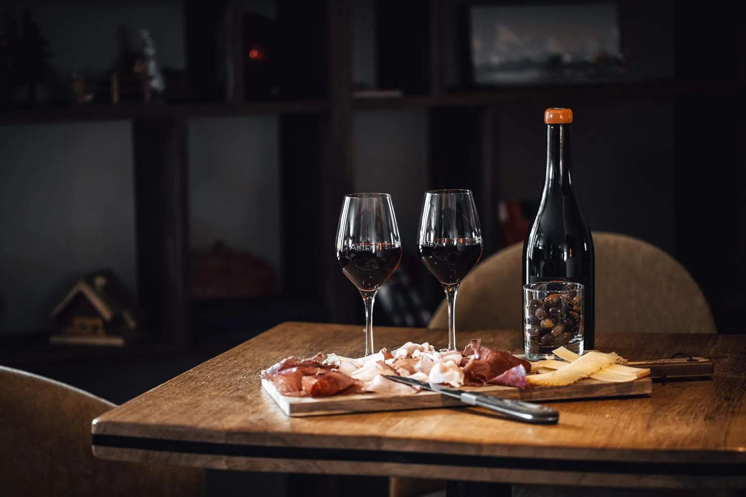 Lounge or bar in Alliey & Spa Piscine Appart-hôtel Serre chevalier