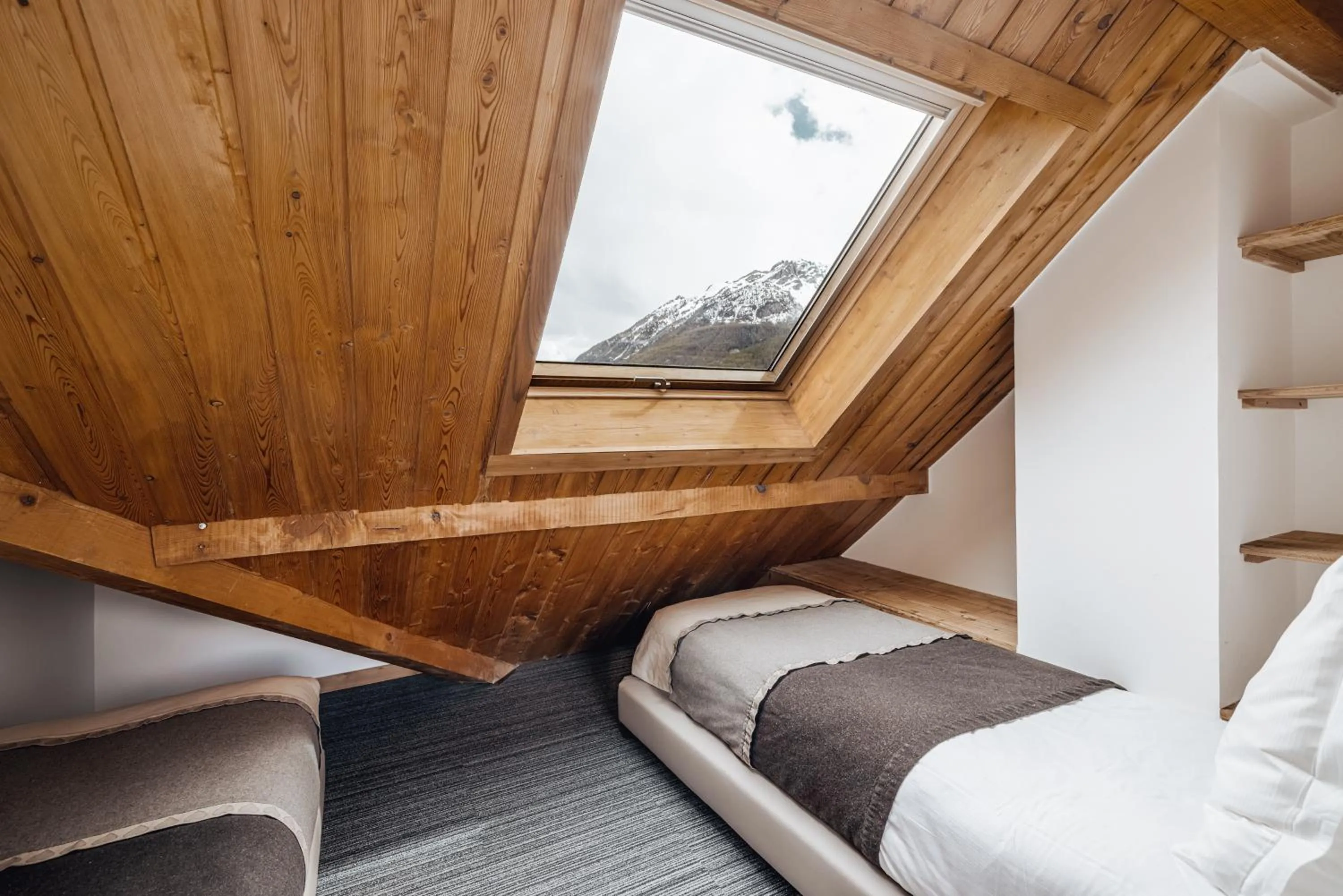 Bed in Alliey & Spa Piscine Appart-hôtel Serre chevalier